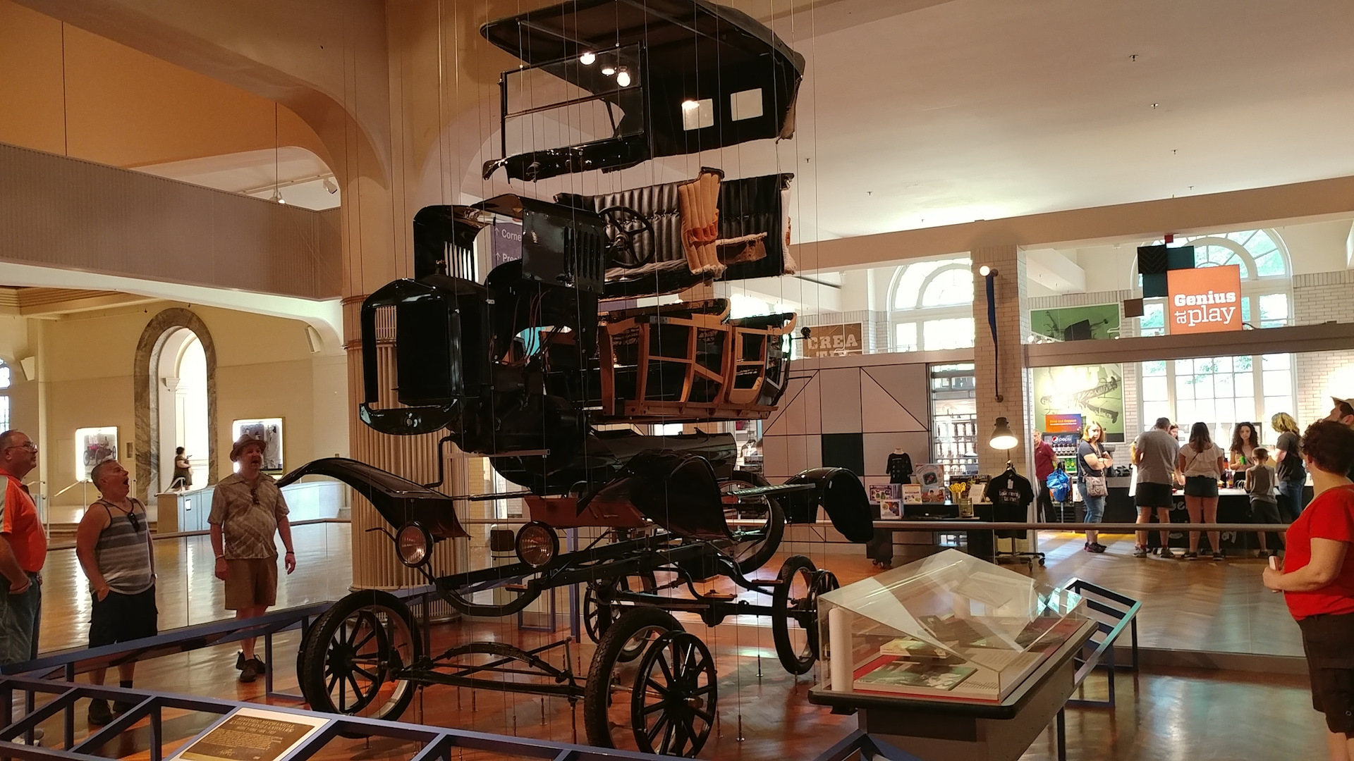 The legendary Ford Model T disassembled at the Henry Ford Museum of Innovation - USA, Henry Ford, Ford, Auto, Museum, Exposition