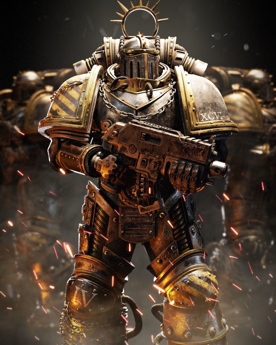 Iron Warrior - Pre Heresy - Warhammer 40k, Adeptus Astartes, Pre heresy, Horus Heresy, Iron Warriors