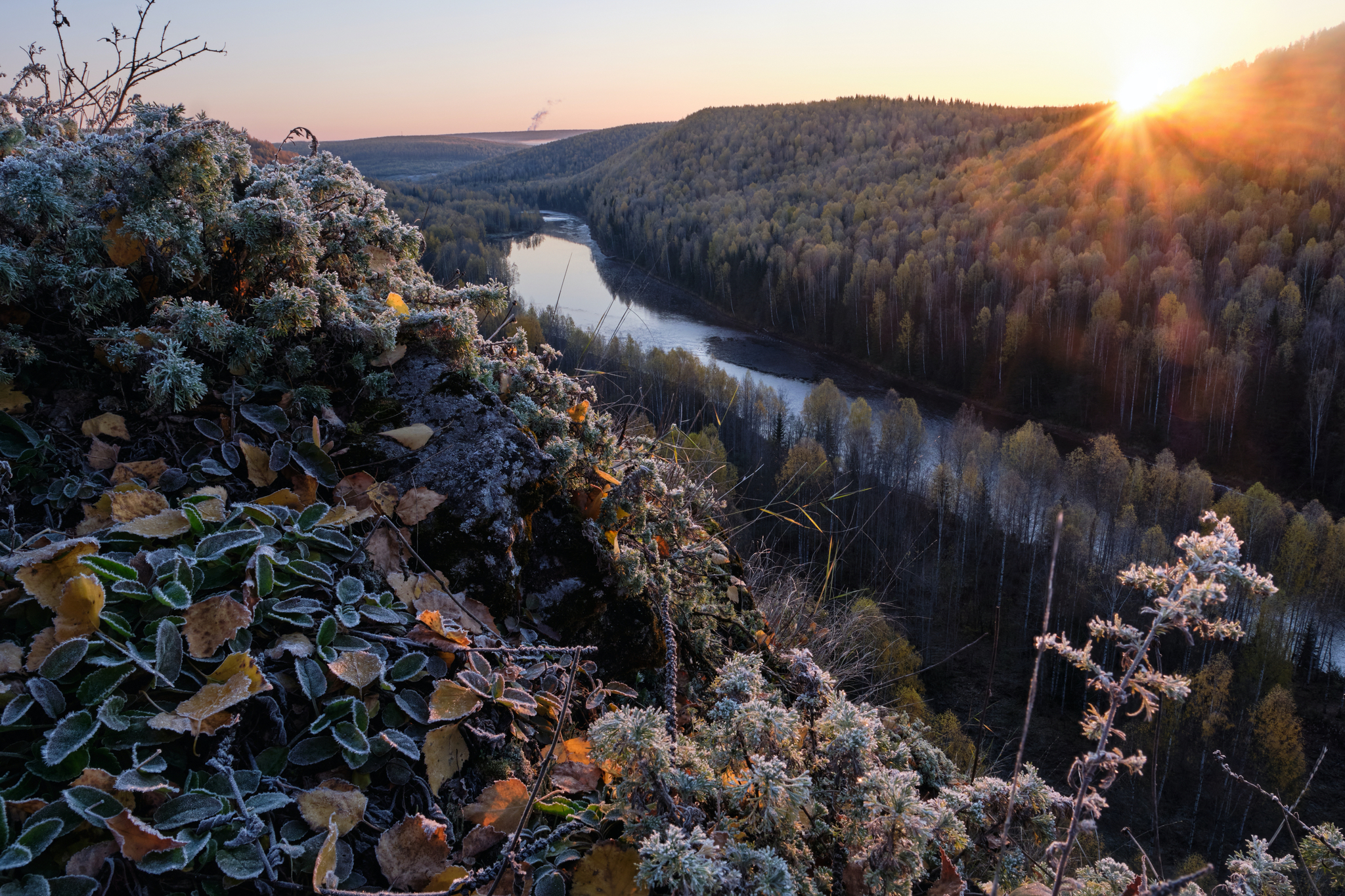 Golden autumn in the Perm region - My, Ural, Perm Territory, Autumn, The rocks, Forest, Longpost