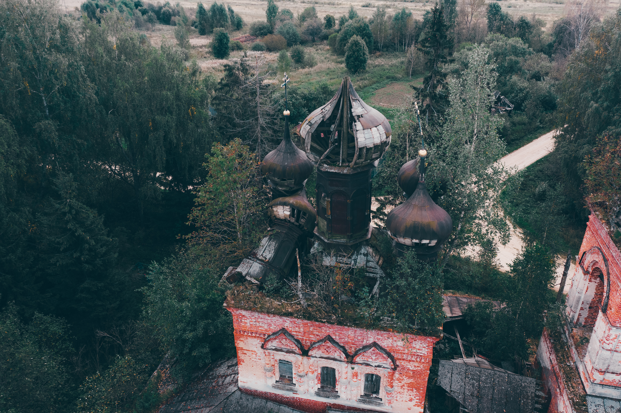 Two abandoned churches in the Tver region - My, The photo, Church, Abandoned, Tver region, Temple, Longpost, Video