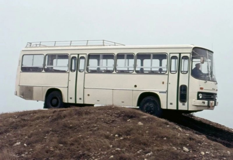 Ikarus для бездорожья: малоизвестная версия легендарного автобуса - Автобус, Икарус, Марки, Производство, Редкость, Интересное, Длиннопост, Бездорожье