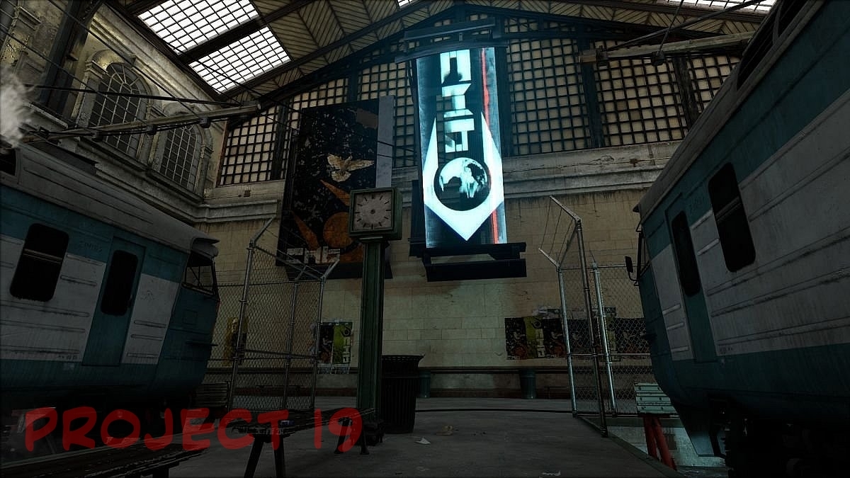 Station Square in HL2 on Unreal Engine 4 and Project 17 - Half-life 2, Unreal Engine 4, Valve