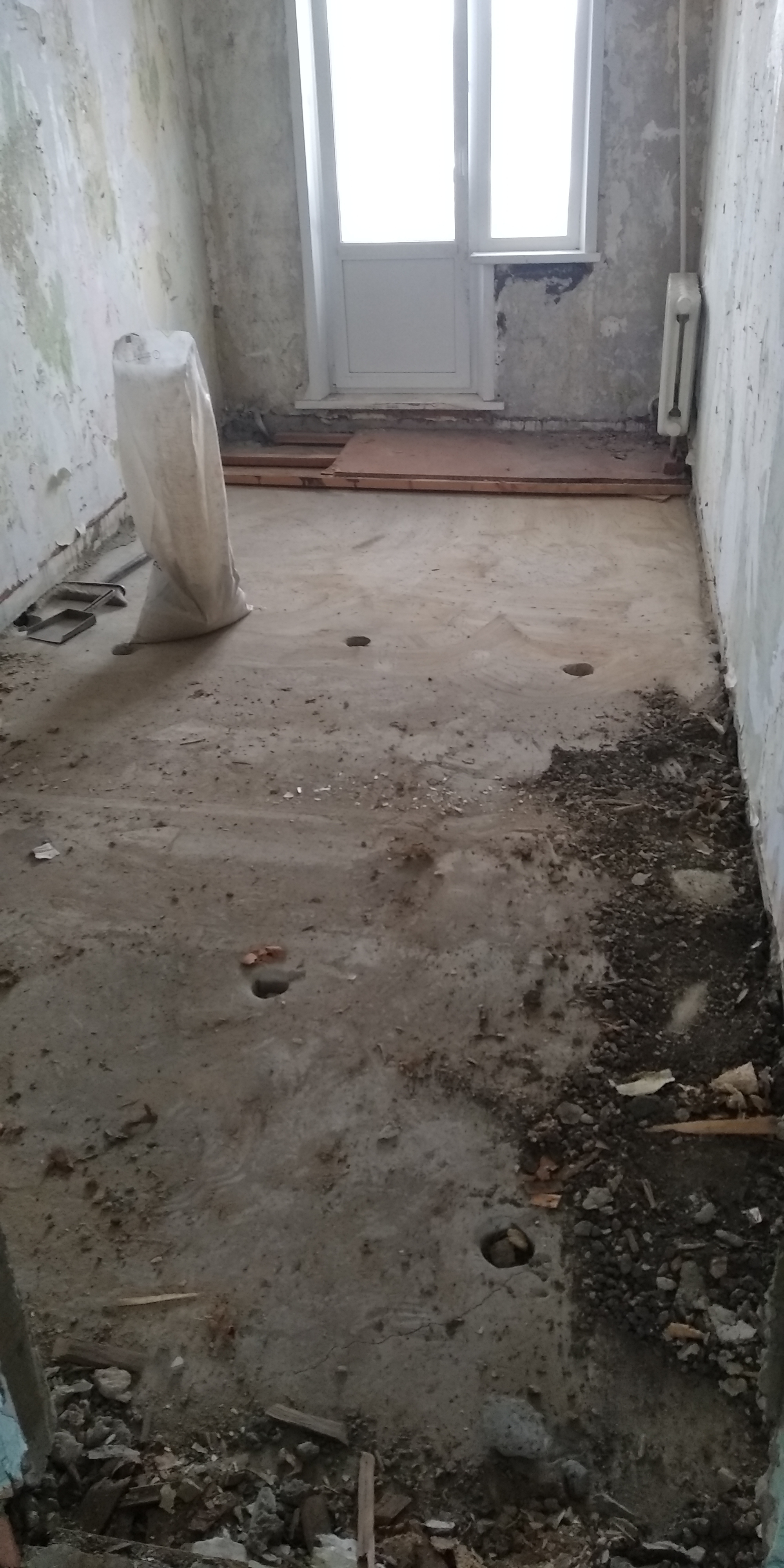 Renovation of an old apartment. Before and beginning - My, Building, Repair of apartments, Longpost