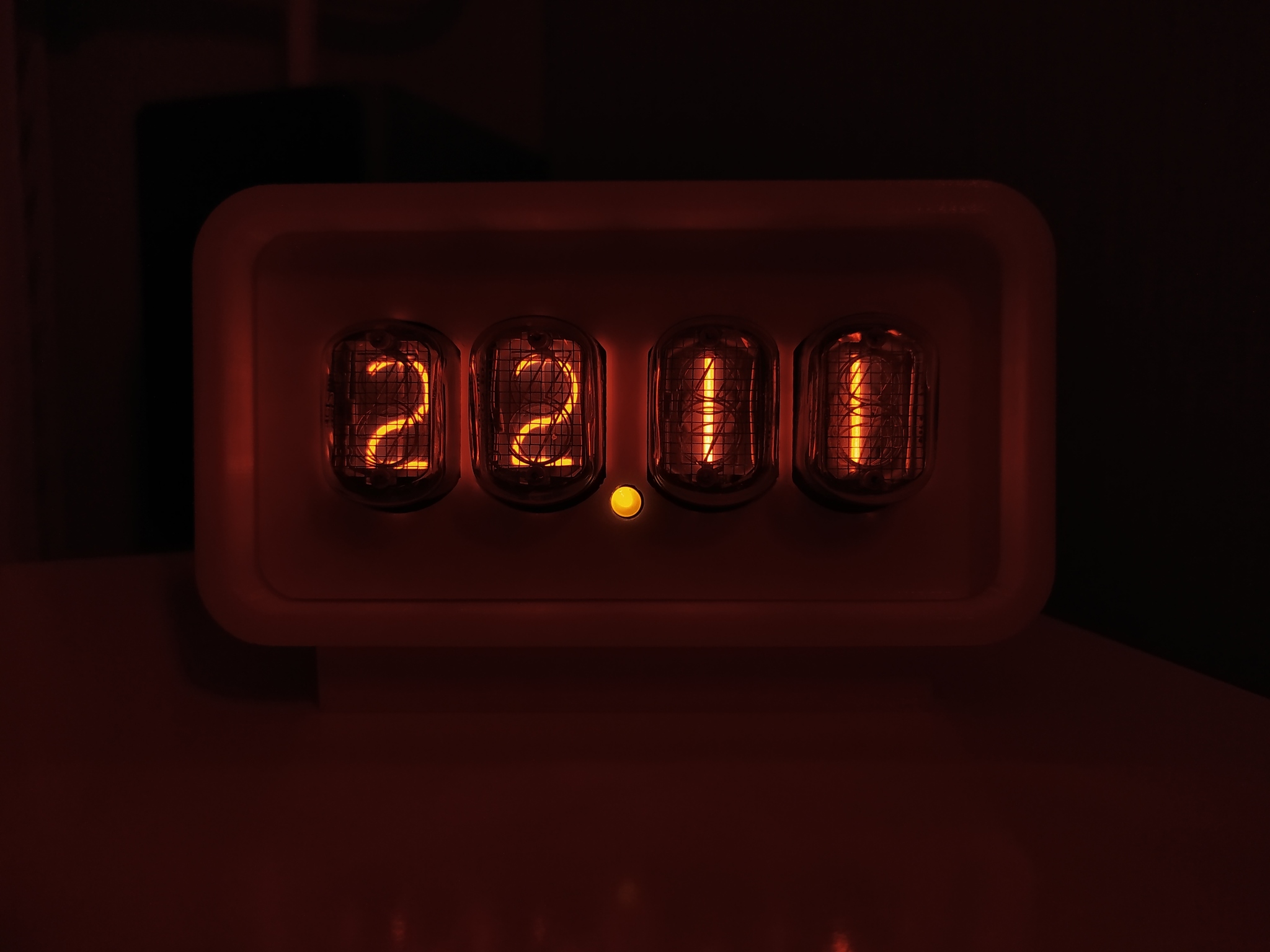 Clock on gas-discharge indicators - My, Clock, Homemade, Electronics, Gas discharge indicators, Nixie clock, Longpost