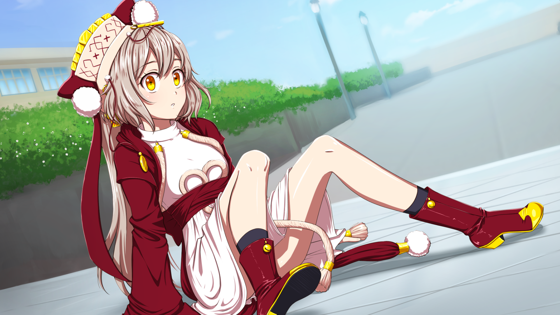 Wet Steps - My, iris, Wet Steps, Visual novel, Anime, Orikanekoi, Anime art