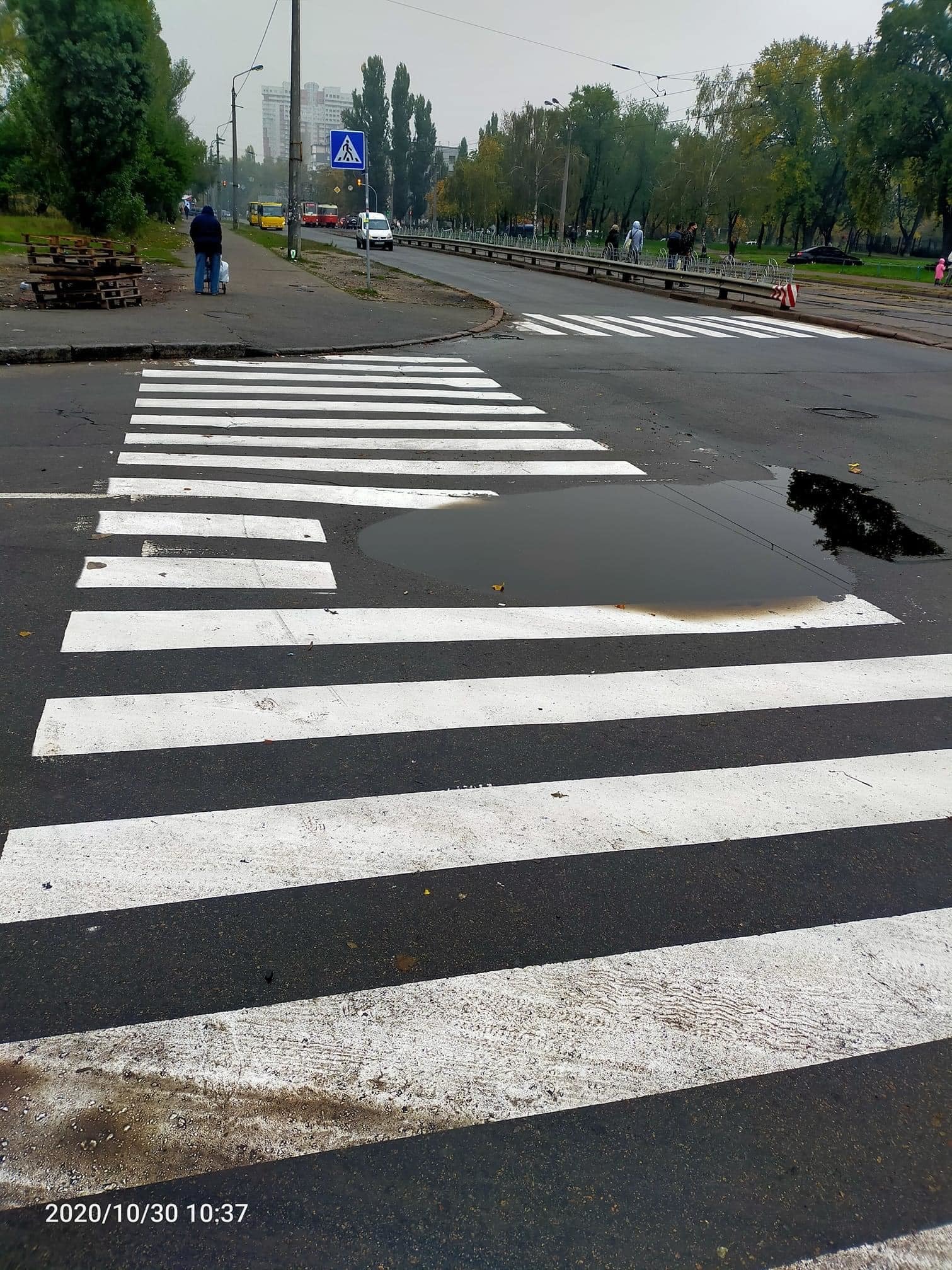 Famous puddles of the European capital - My, Mayor of Kyiv, Politics, Road