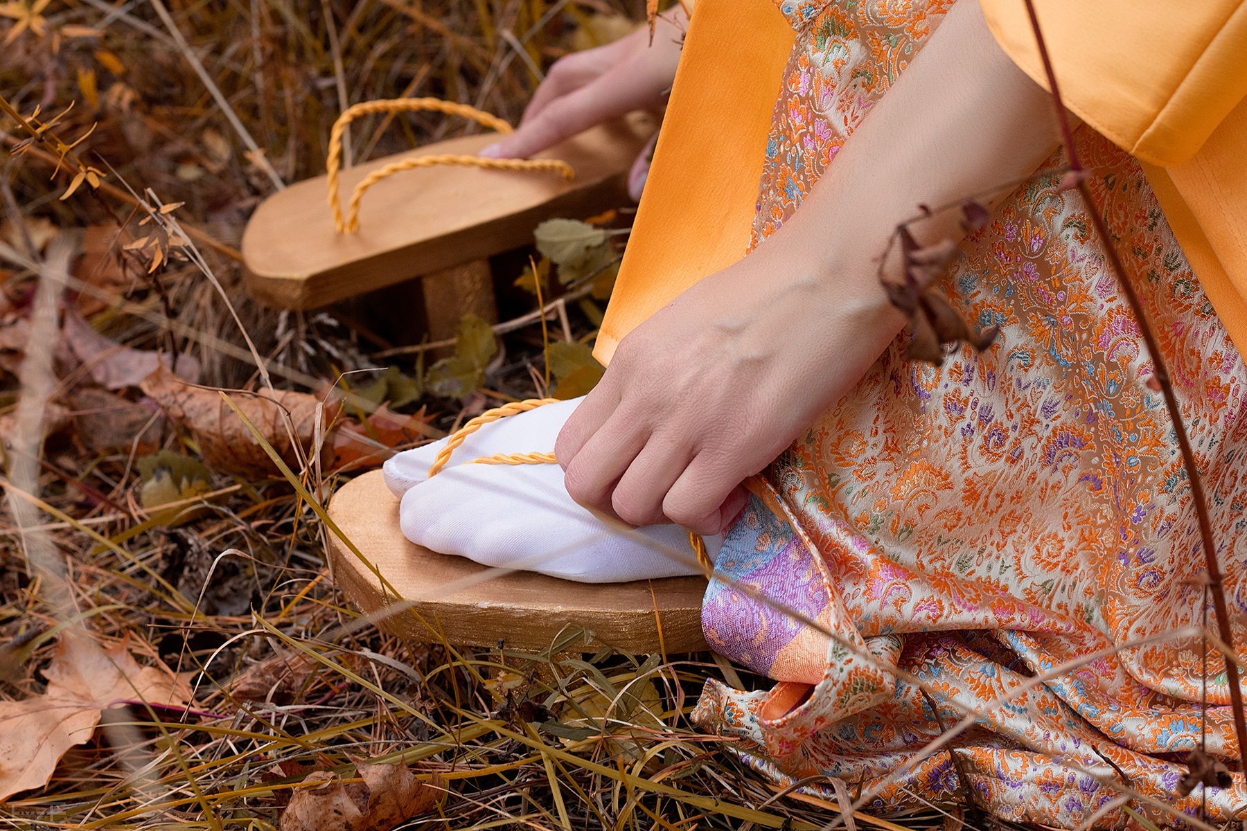 About how we adjusted the Japanese traditional costume to Udmurt realities - My, Longpost, Needlework without process, Beautiful girl, Kimono, Sewing