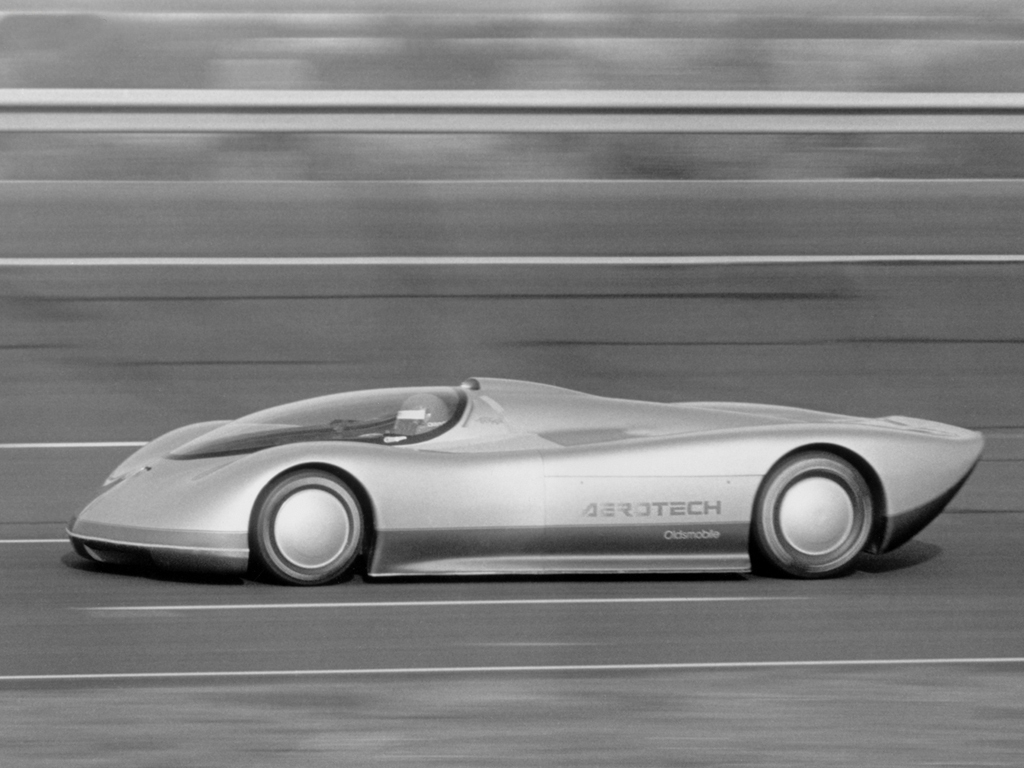 История Oldsmobile Aerotech ST/LT - Авто, Рекорд скорости, Oldsmobile, Суперкар, Видео, Длиннопост