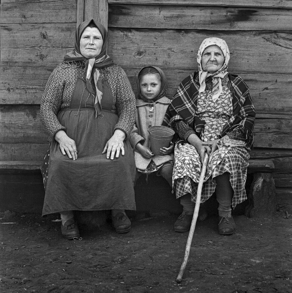 Non-Gorod - Provinces, Village, The photo, Black and white, People, Longpost