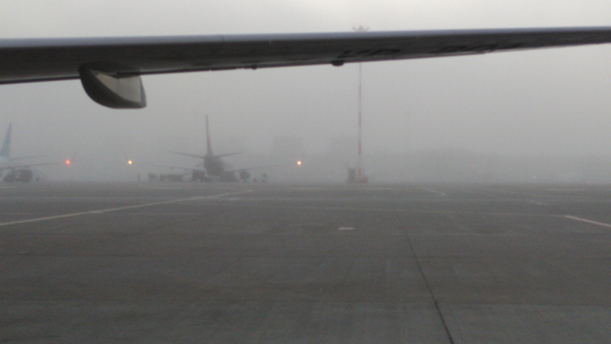 It's a little foggy in St. Petersburg - My, The airport, Passenger aircraft, The photo, Work, Longpost