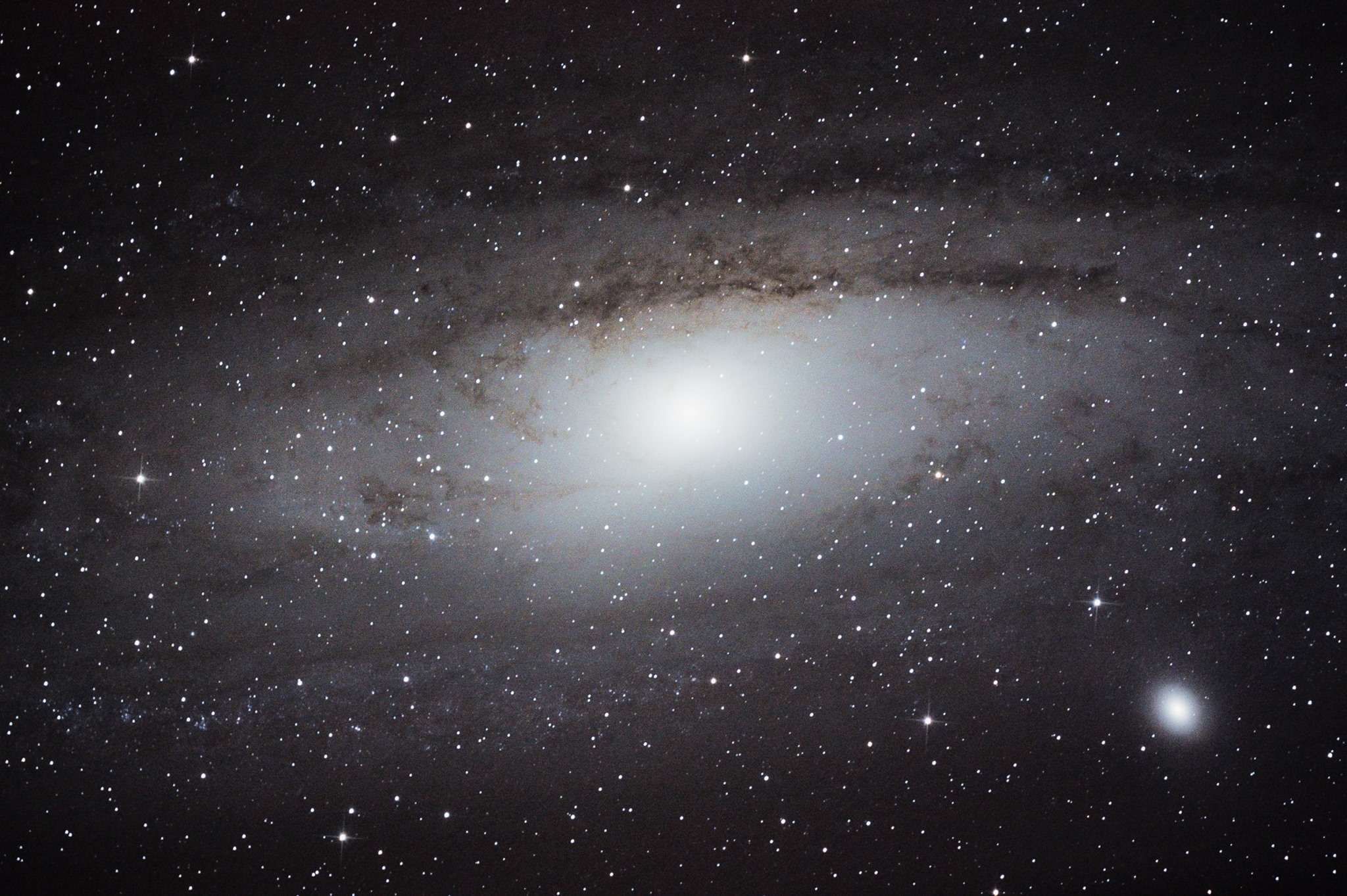 The Andromeda Nebula - three different views - My, Andromeda Nebula, Astrophoto, Longpost