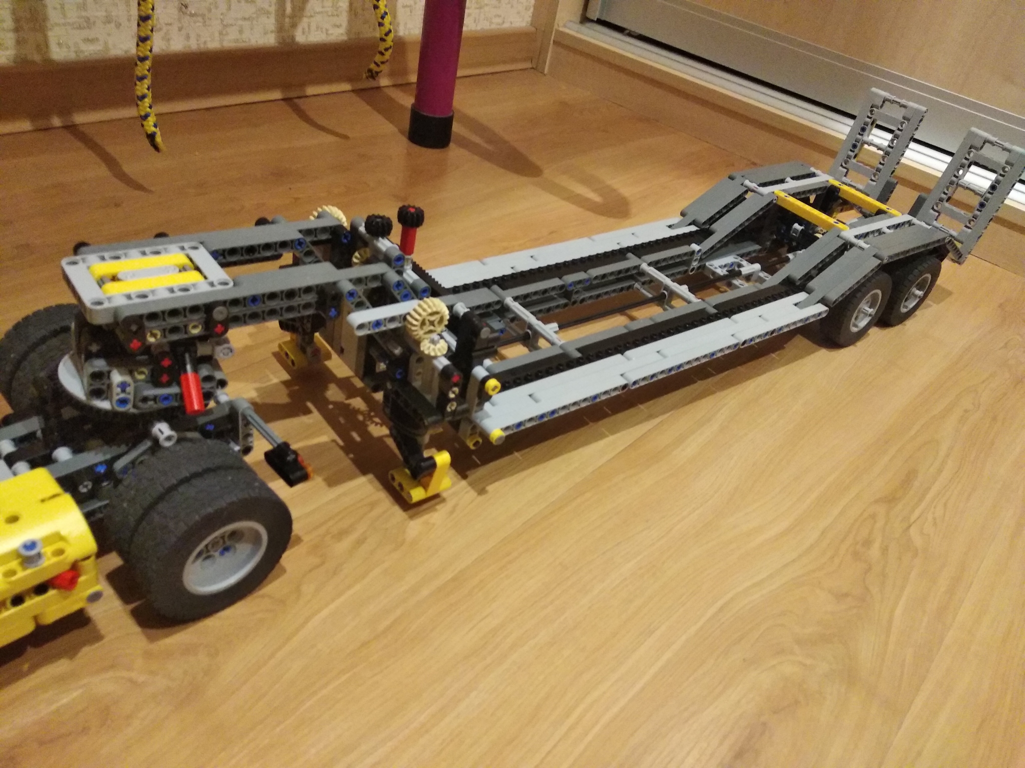 Flatbed truck - My, Constructor, Lego technic, Longpost