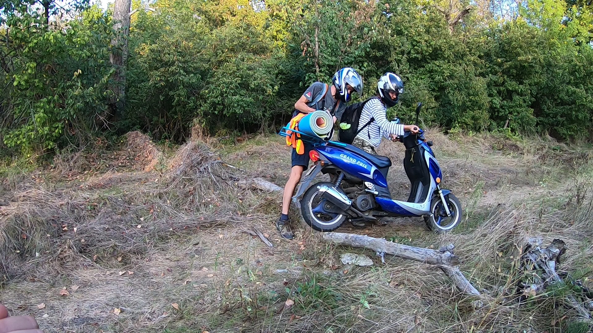 Motorcycle trip with a child. Trying the format, driving along the river - My, Moto, Travels, Adventures, Longpost