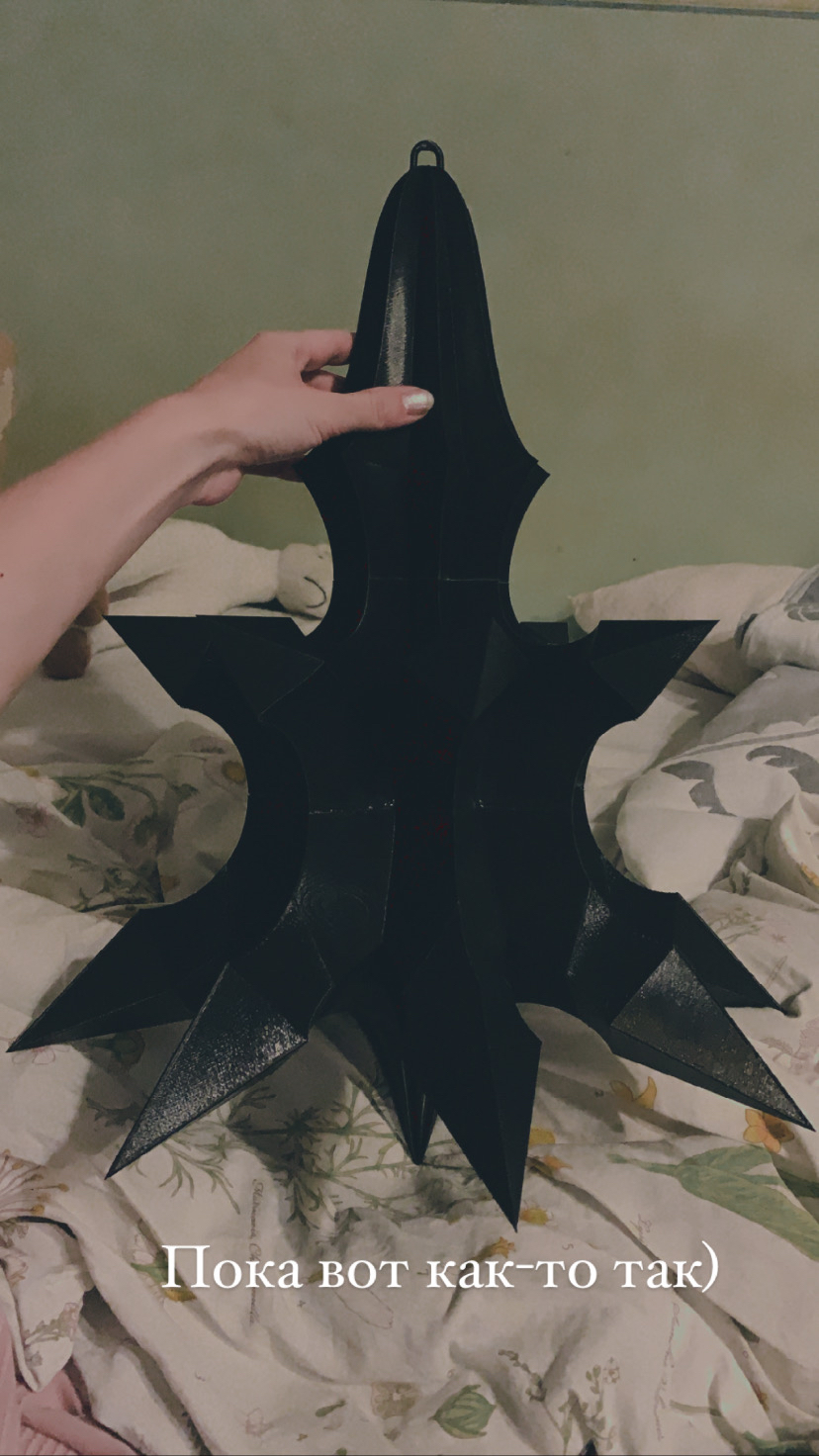 Morgenstern (club) of the necromancer king from the film “The Lord of the Rings” - My, Nazgul, Lord of the Rings, Mace, Cosplay, 3D, 3D печать, 3D printer, Morgenstern, The photo, Photographer, Longpost