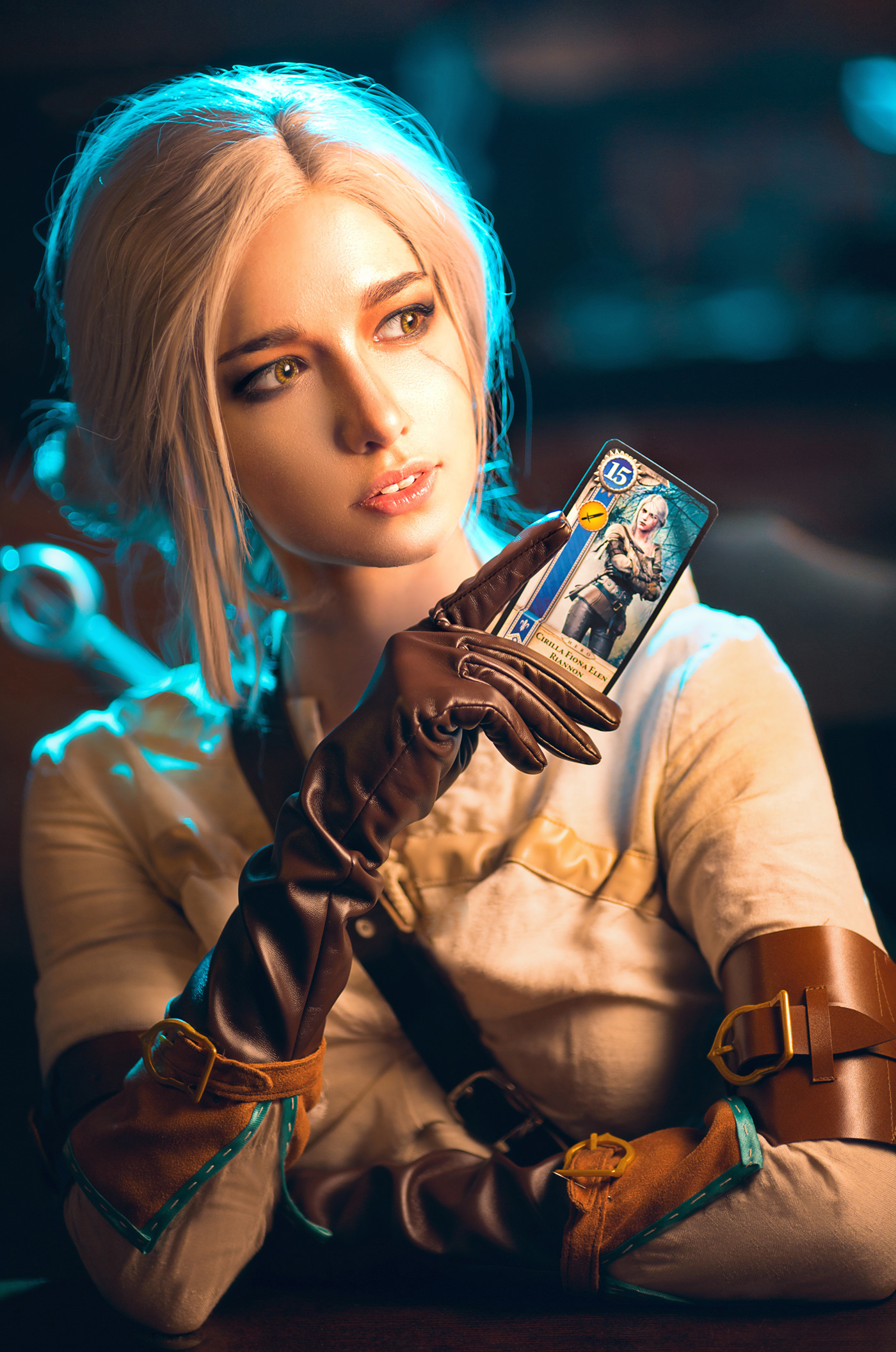 Ciri Cosplayer Margoggi - My, Witcher, Computer games, Games, Ciri, Longpost, Cosplay, Gwent