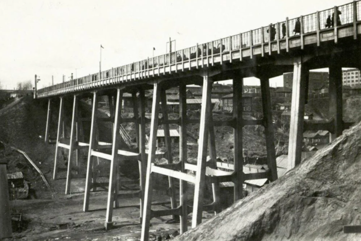 Prisoner of the collector: what the Kamenka River looked like before it ended up underground - My, River, Novosibirsk, Story, Local history, Digger, Collectors, Longpost