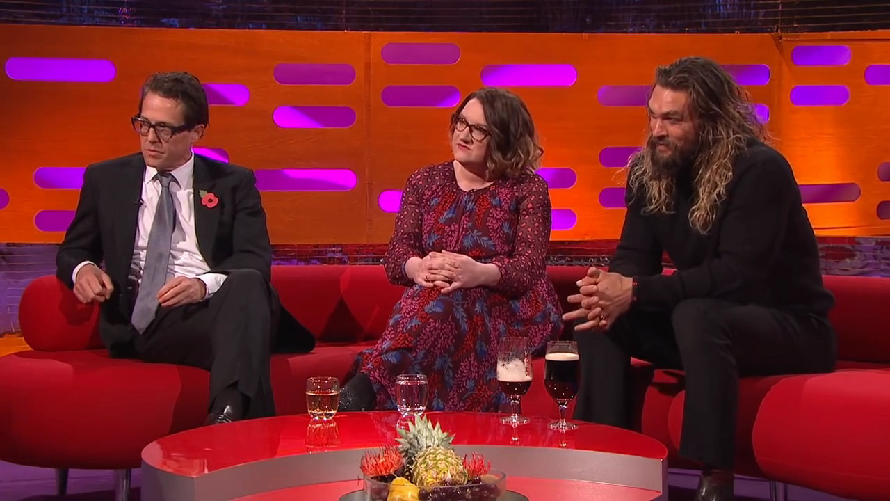 Jason Momoa - cosplay and Dothraki language - Jason Momoa, Hugh Grant, Sarah Millican, The Graham Norton Show, Storyboard, Actors and actresses, Celebrities, Longpost