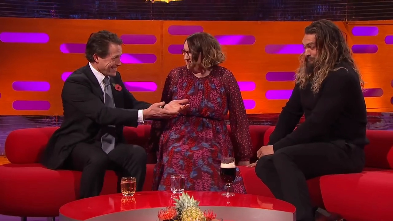 Jason Momoa - cosplay and Dothraki language - Jason Momoa, Hugh Grant, Sarah Millican, The Graham Norton Show, Storyboard, Actors and actresses, Celebrities, Longpost