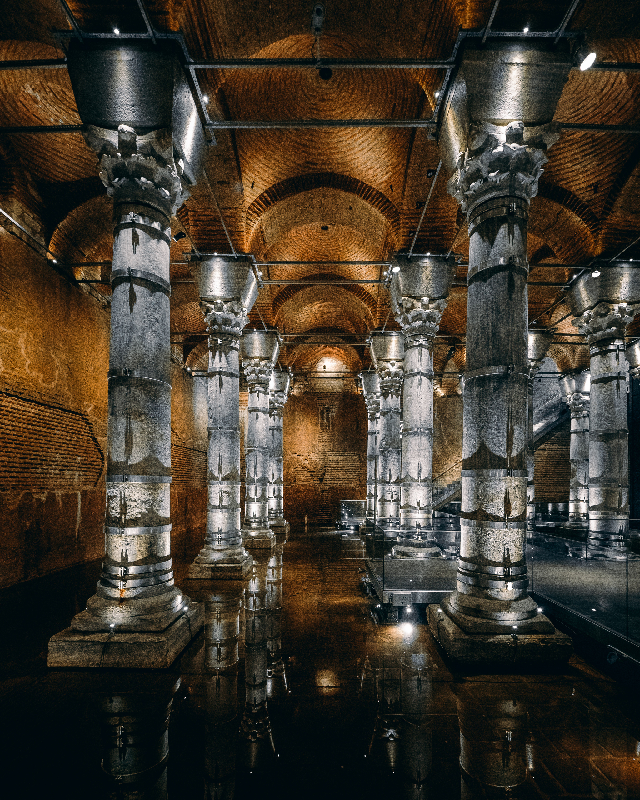 Underground reservoir of Constantinople - Theodosius cistern in Istanbul - The photo, Istanbul, Longpost