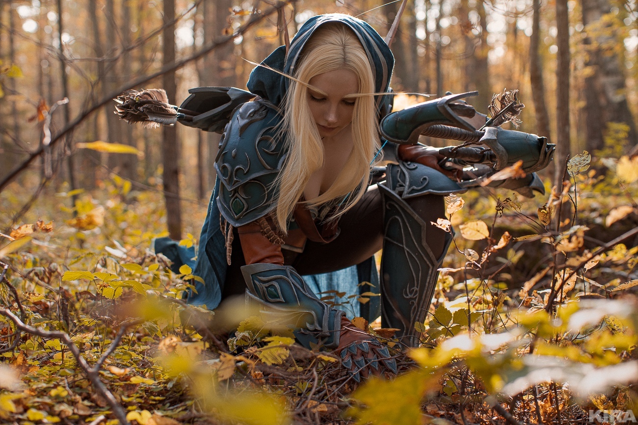 На страже границ Кель'Таласа - Косплей, World of Warcraft, Warcraft, Сильвана Ветрокрылая, Кельталас, Blizzard, Длиннопост