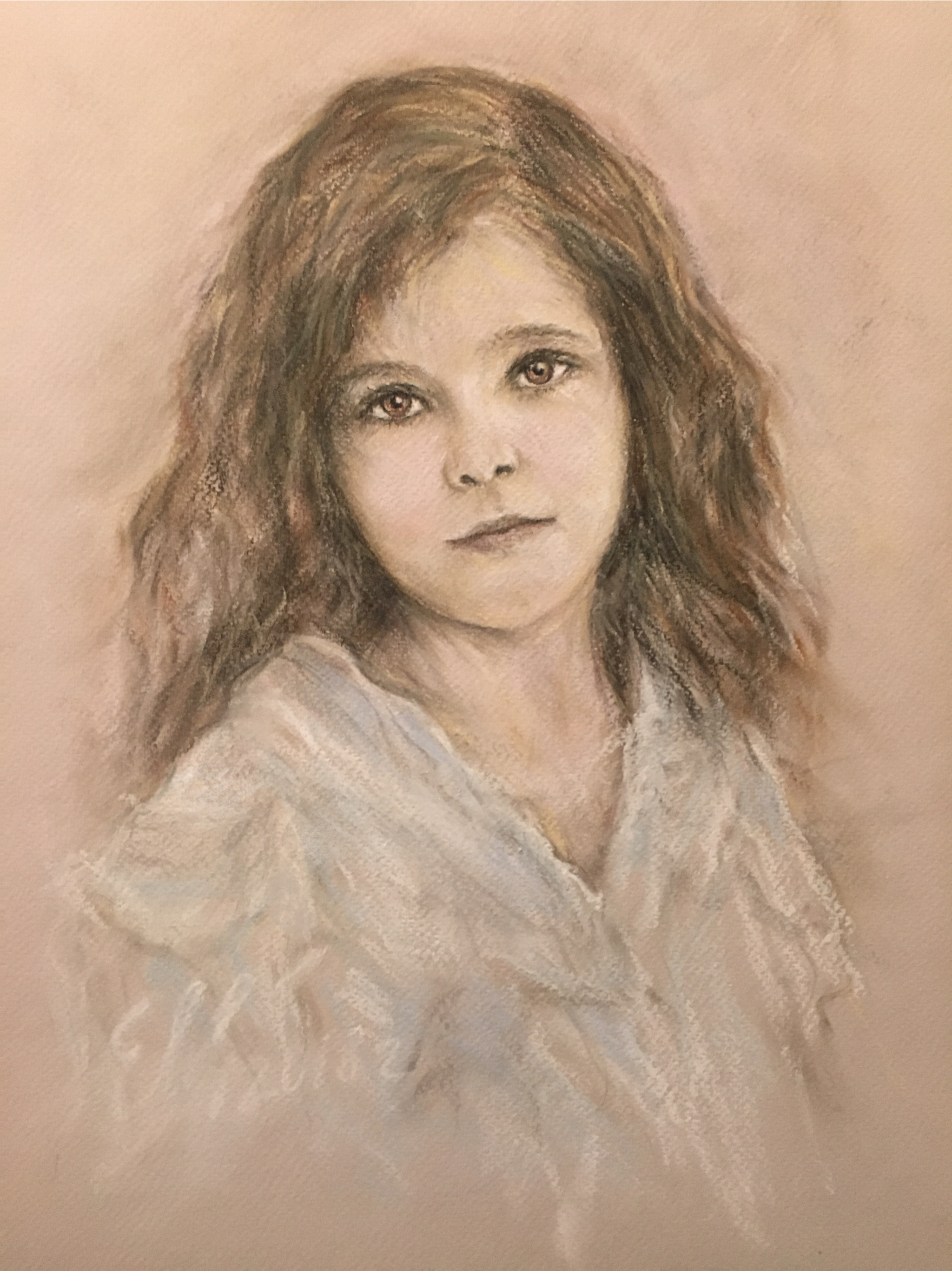 Portraits and more - My, Chalk drawing, Pastel crayons, Longpost, Drawing, Children