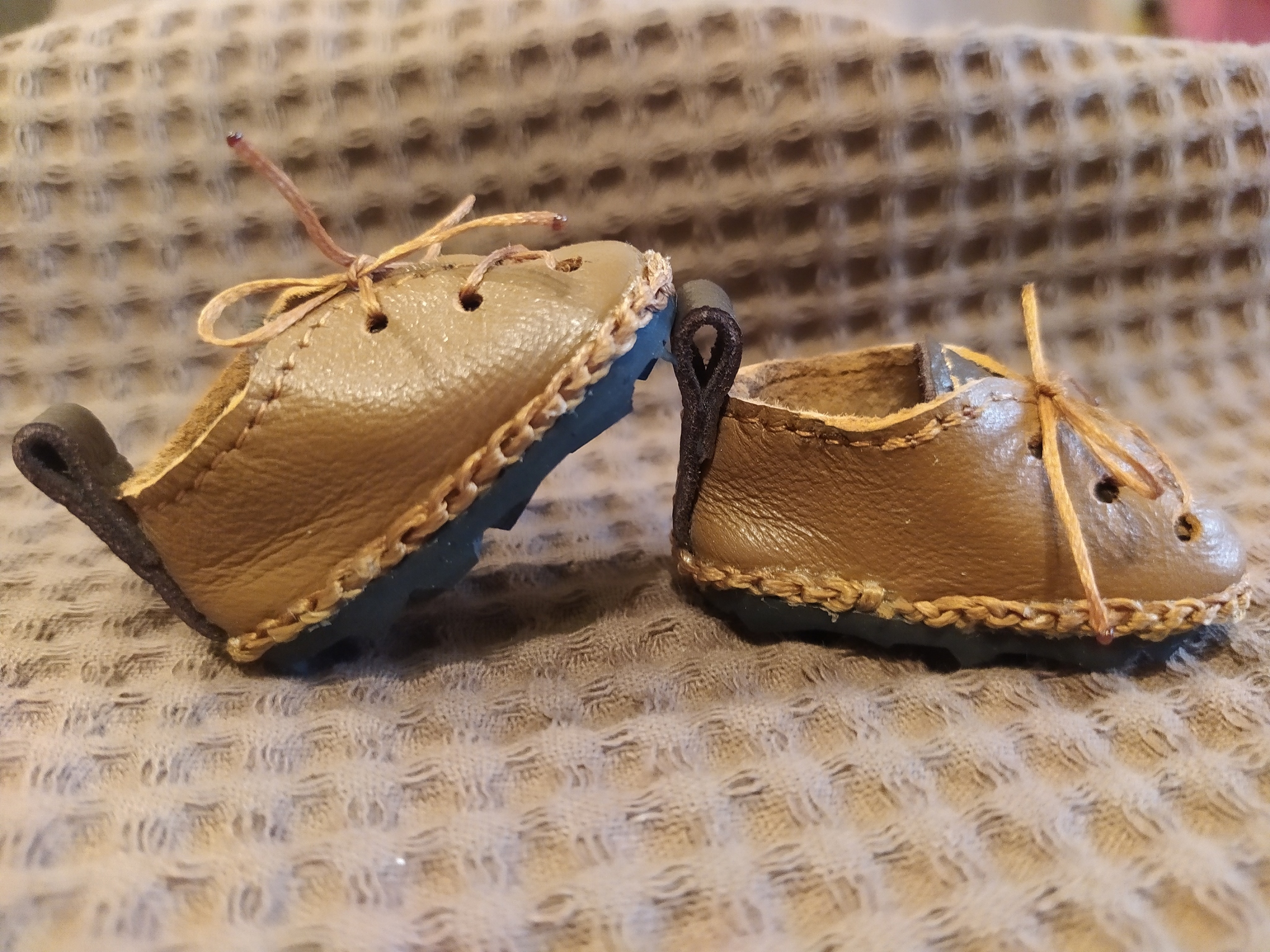 Mom makes shoes for dolls 3 - My, Needlework without process, Boots, Longpost