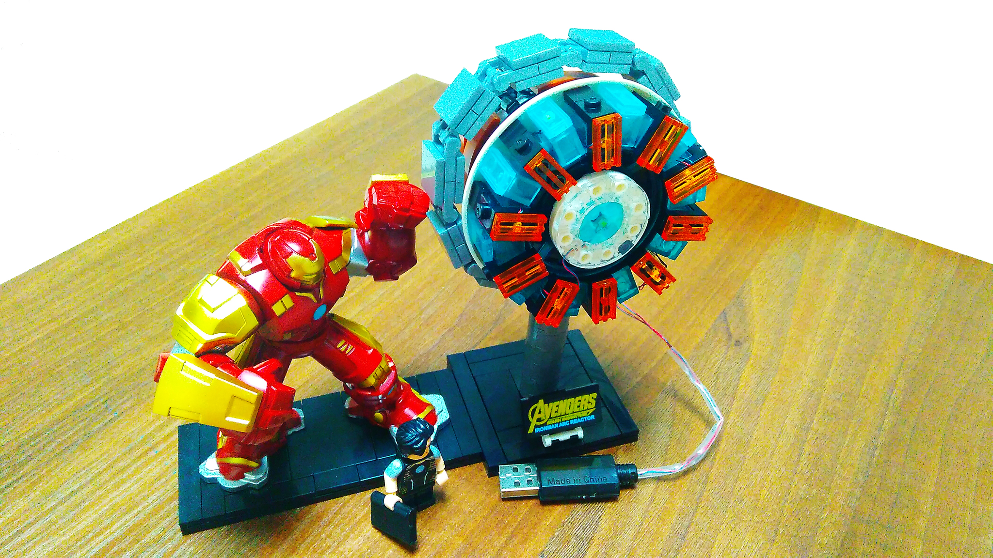 Cool constructor - Tony Stark's reactor - My, Constructor, Analogue, Longpost