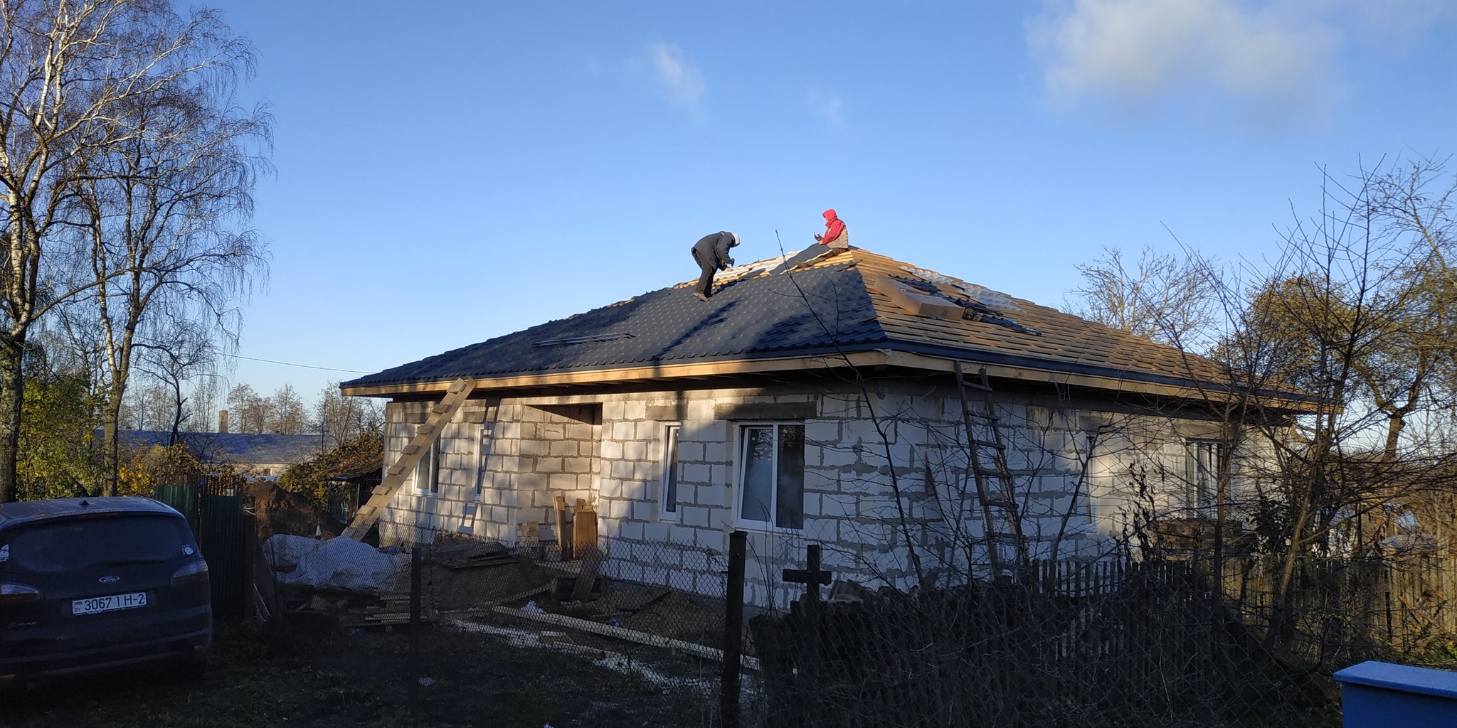 How I build a house. Part 6 Roof and windows - My, Construction, Building, Home construction, Roof, Republic of Belarus, Longpost