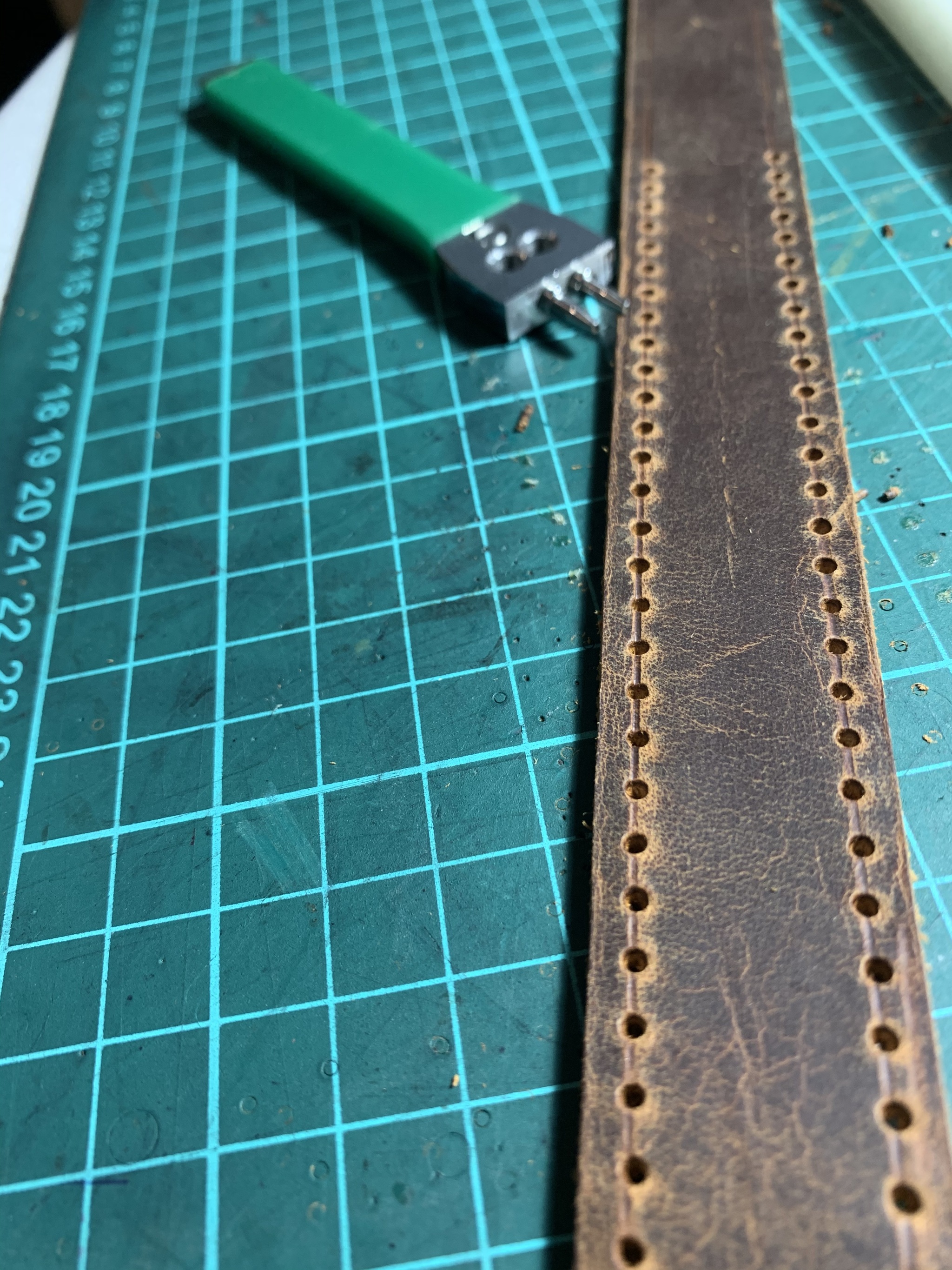 How I made my own leather bag. Part 2 - My, Master Class, Leather products, Сумка, With your own hands, Handmade, Leather craft, Natural leather, Mat, Longpost, Needlework with process