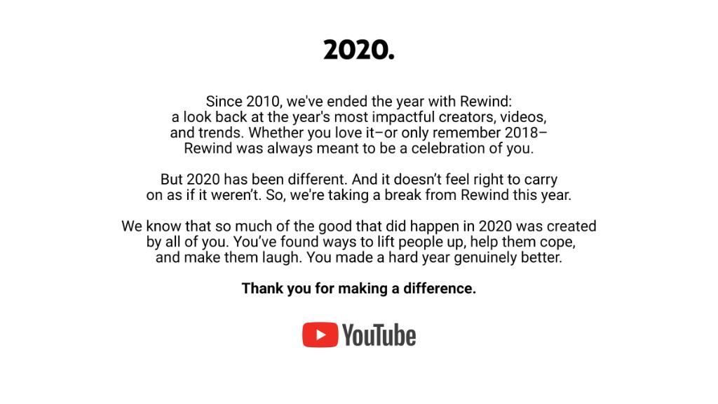 YouTube Rewind 2020 - YouTube, 2020, Rewind