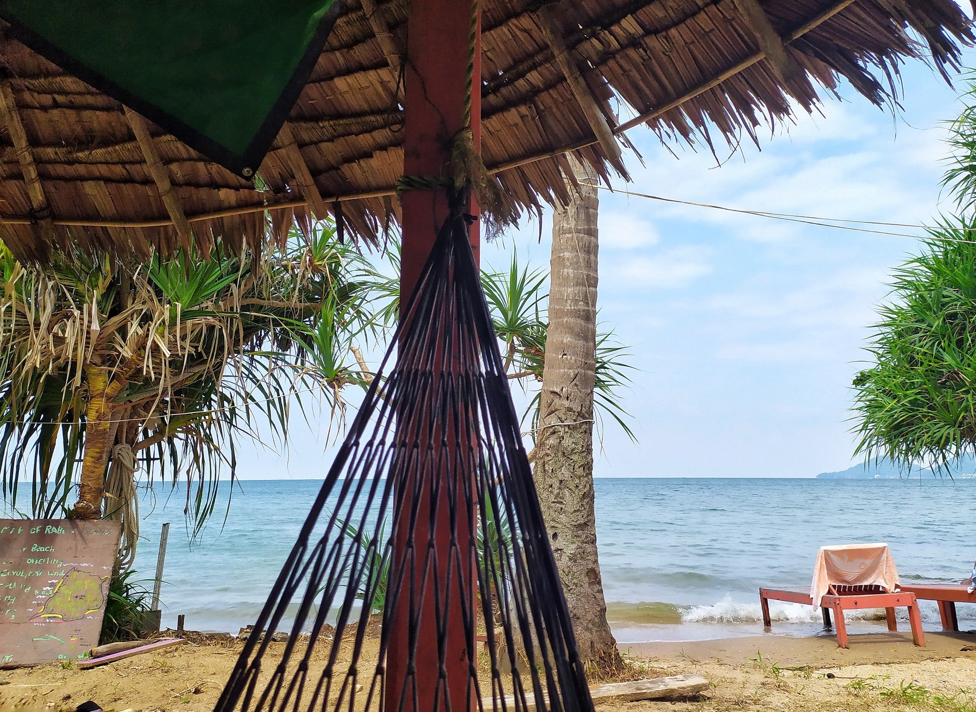 Marine photo sketch. Cambodia, Kep, Rabbit Island - My, Cambodia, Sea, Ocean, Camping, The photo, Longpost