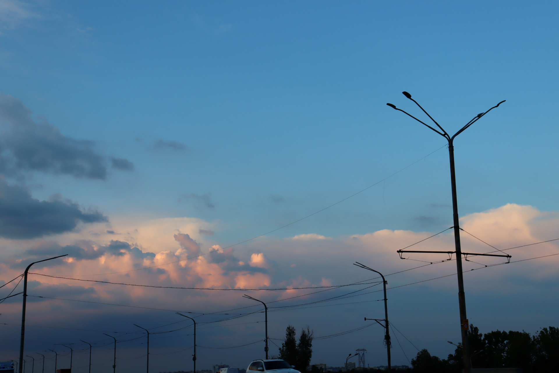 Evening sky - My, Canon, The photo, Sunset, Beginning photographer, Summer