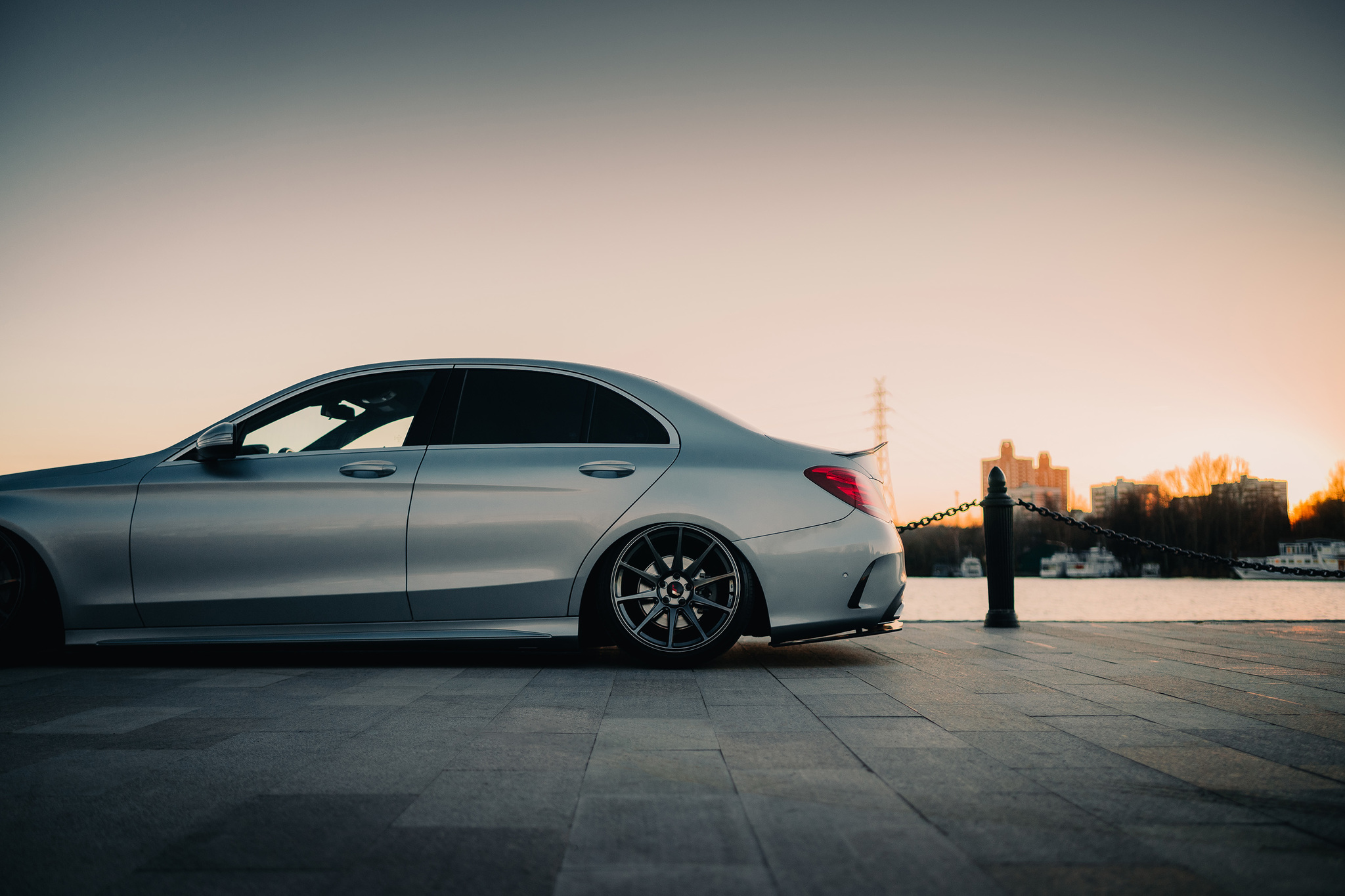 Mercedes-Benz C-Class (W205) - My, Bodybeat, Auto, Stance, Mercedes, Longpost