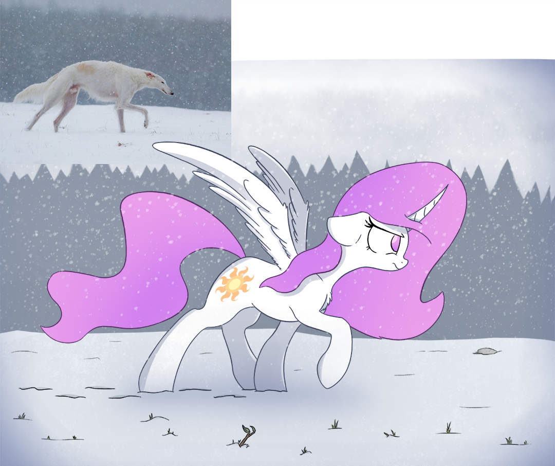 Pony (walking) - My little pony, Princess celestia, Ponification