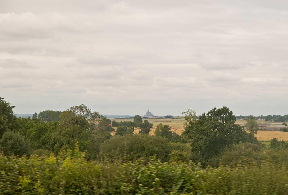 Abbey right on the sea - My, France, Island, Abbey, Longpost, Mont Saint Michel