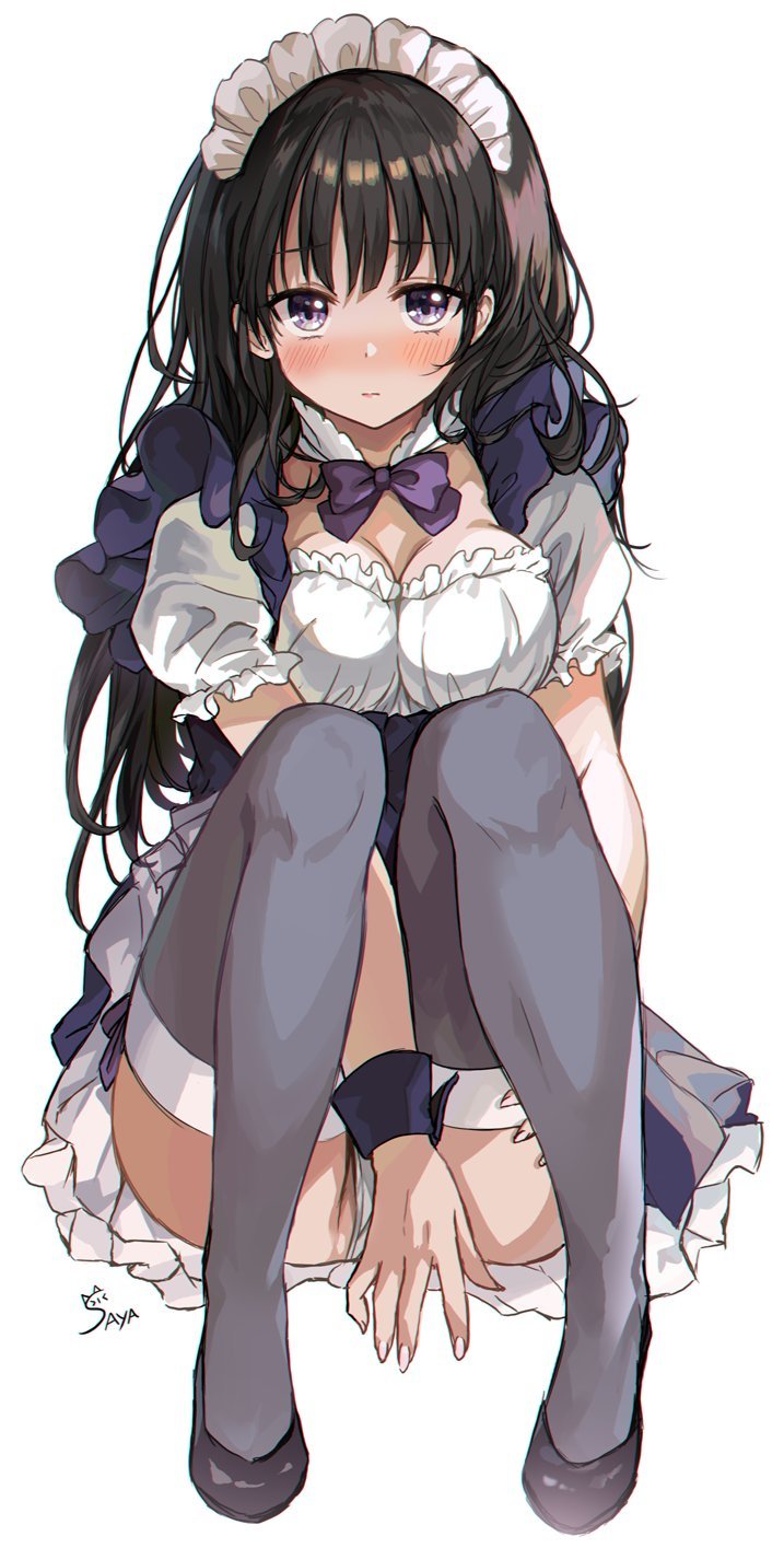 Eru - Anime, Anime art, Girls, Housemaid, Hyouka, Eru Chitanda