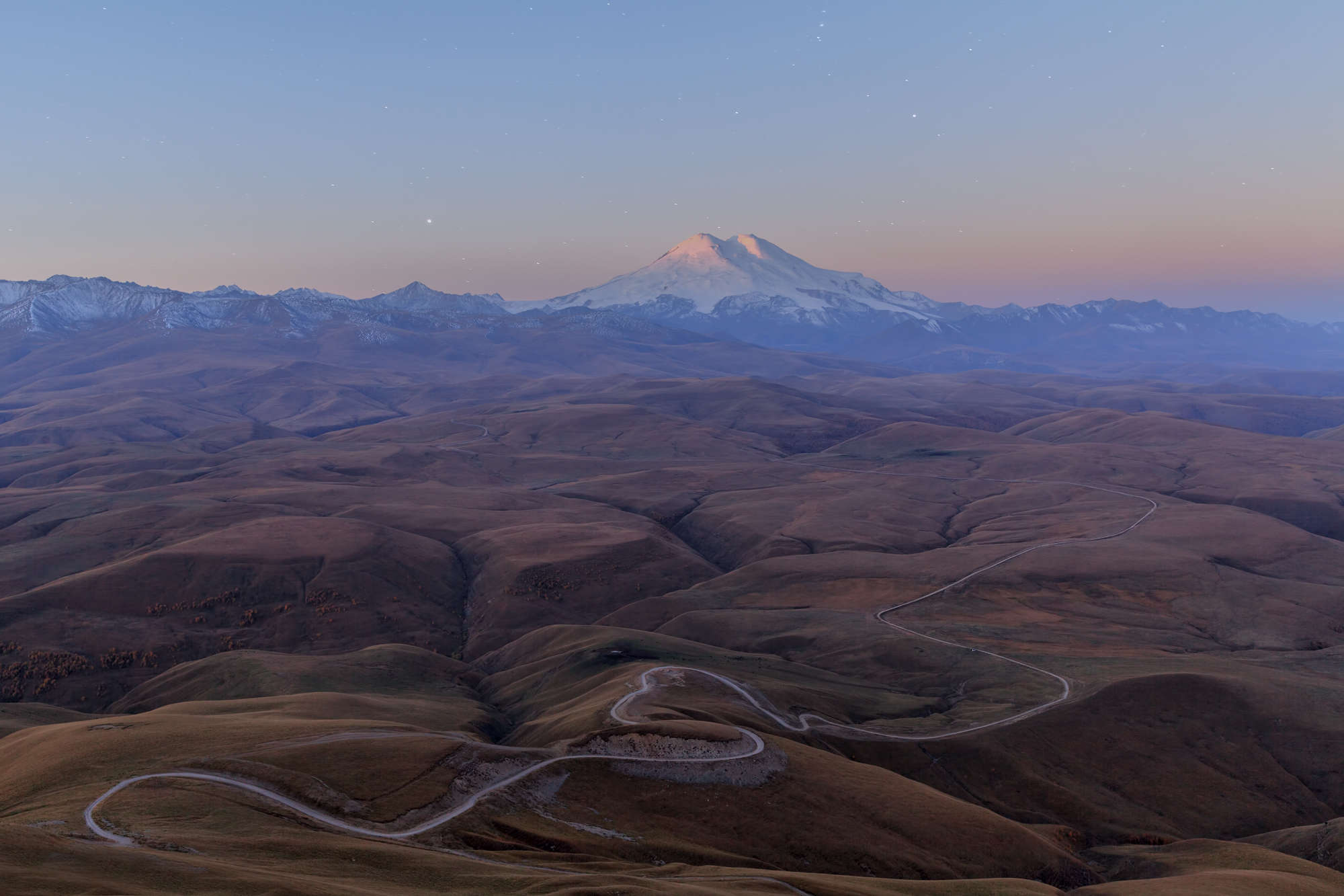 Roads of the Elbrus region - My, The mountains, Road, Elbrus