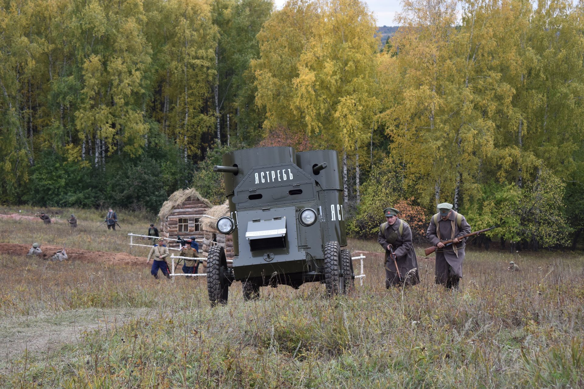 Реконструкция гражданской войны под Верхним Услоном 2019-2020 - Моё, История России, Гражданская война, Реконструкция, История, Историческая реконструкция, Длиннопост