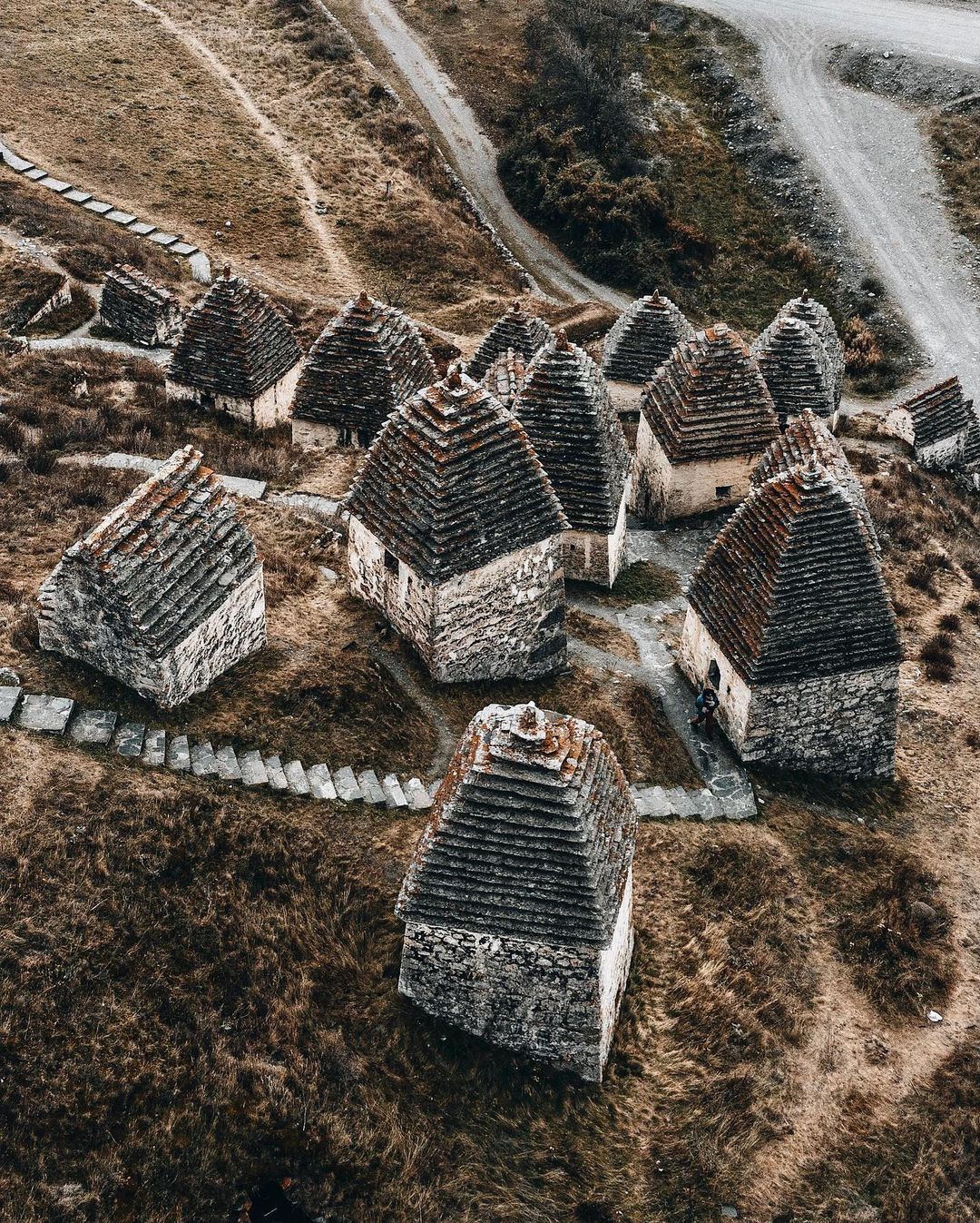 Dargavs - The photo, Russia, The mountains, North Ossetia Alania, Architecture, Longpost