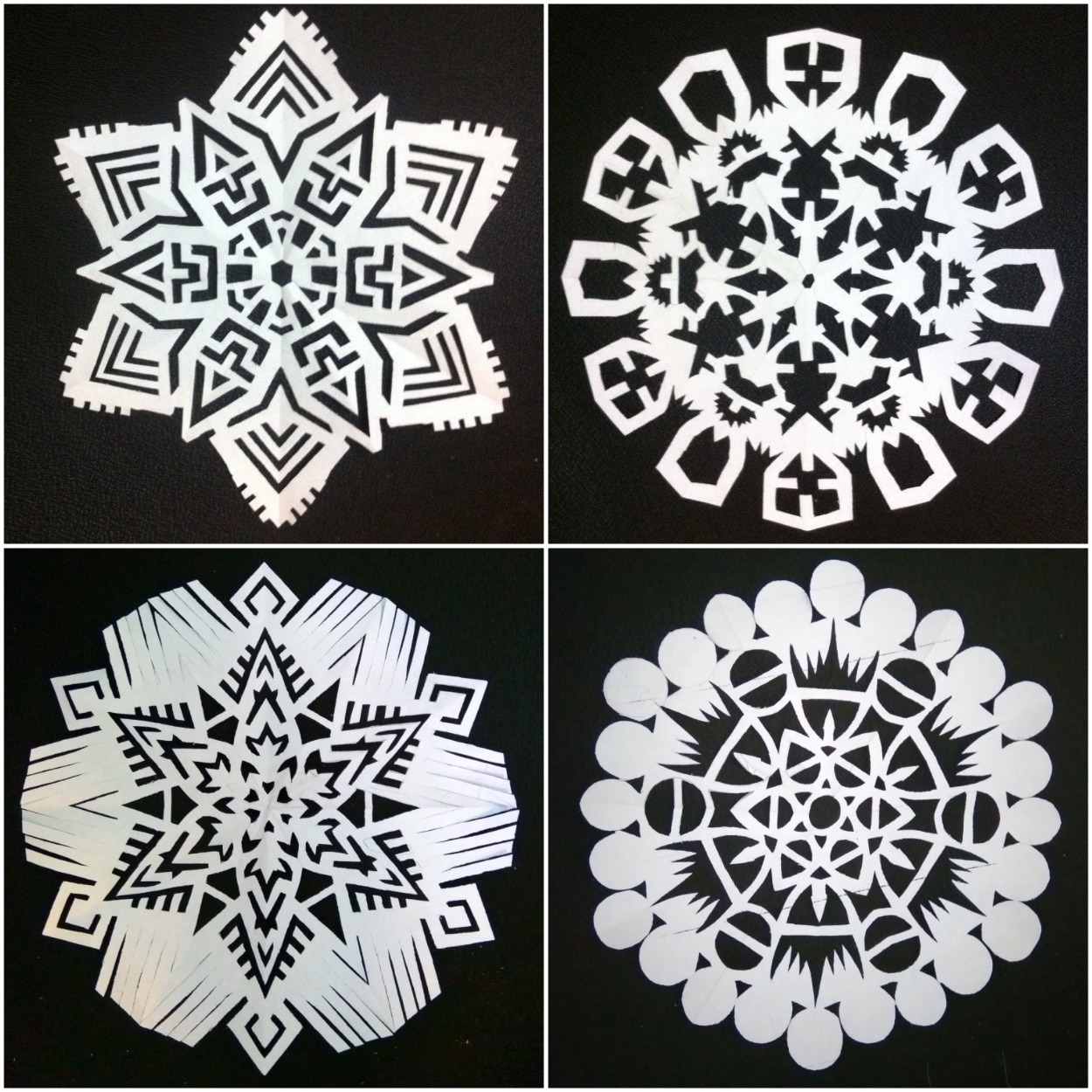 Snowflakes, part 2 - My, Snowflake, Paper, Needlework without process, Needlework, New Year, Crafts, Longpost