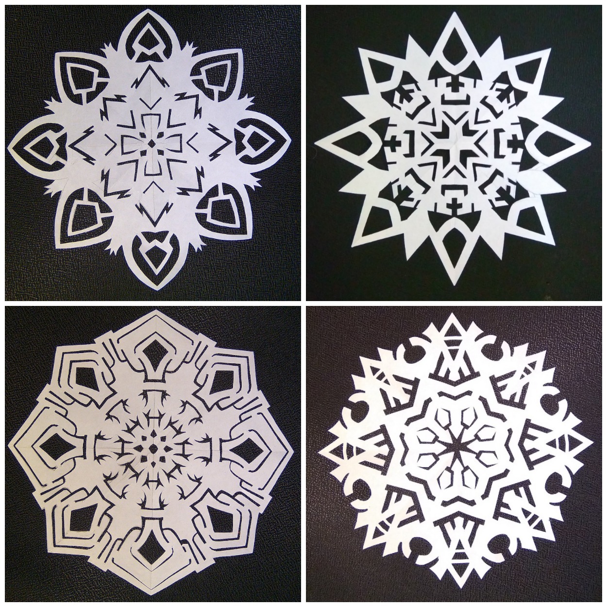 Snowflakes, part 2 - My, Snowflake, Paper, Needlework without process, Needlework, New Year, Crafts, Longpost