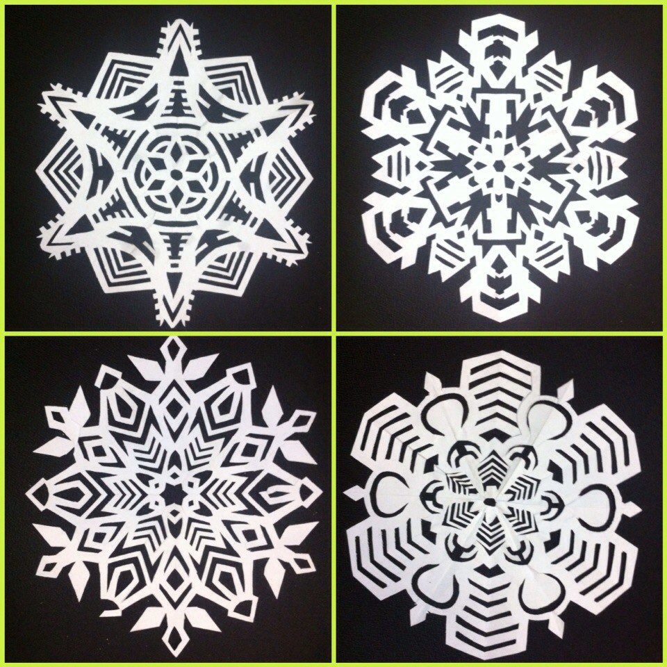 Snowflakes, part 2 - My, Snowflake, Paper, Needlework without process, Needlework, New Year, Crafts, Longpost