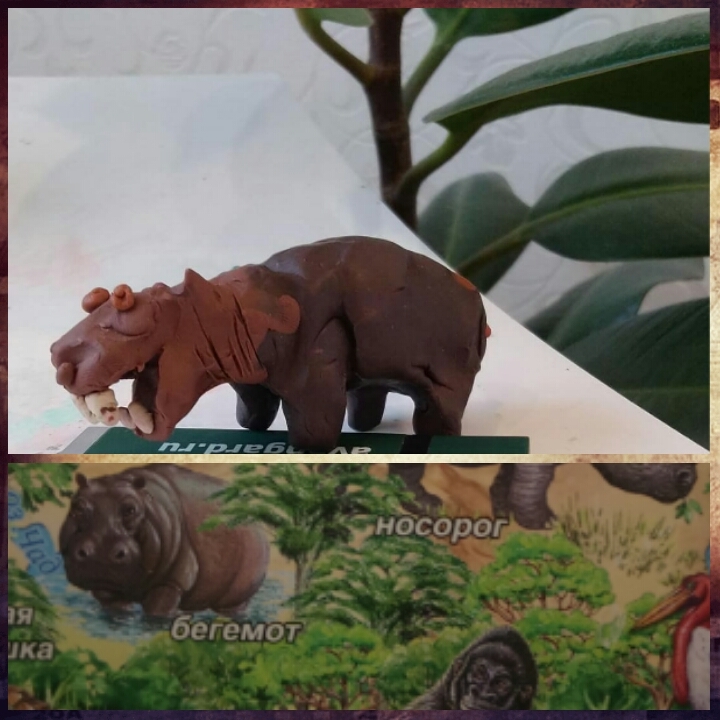 Plasticine creativity - My, Figurines, Animals, Longpost