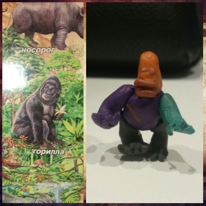 Plasticine creativity - My, Figurines, Animals, Longpost