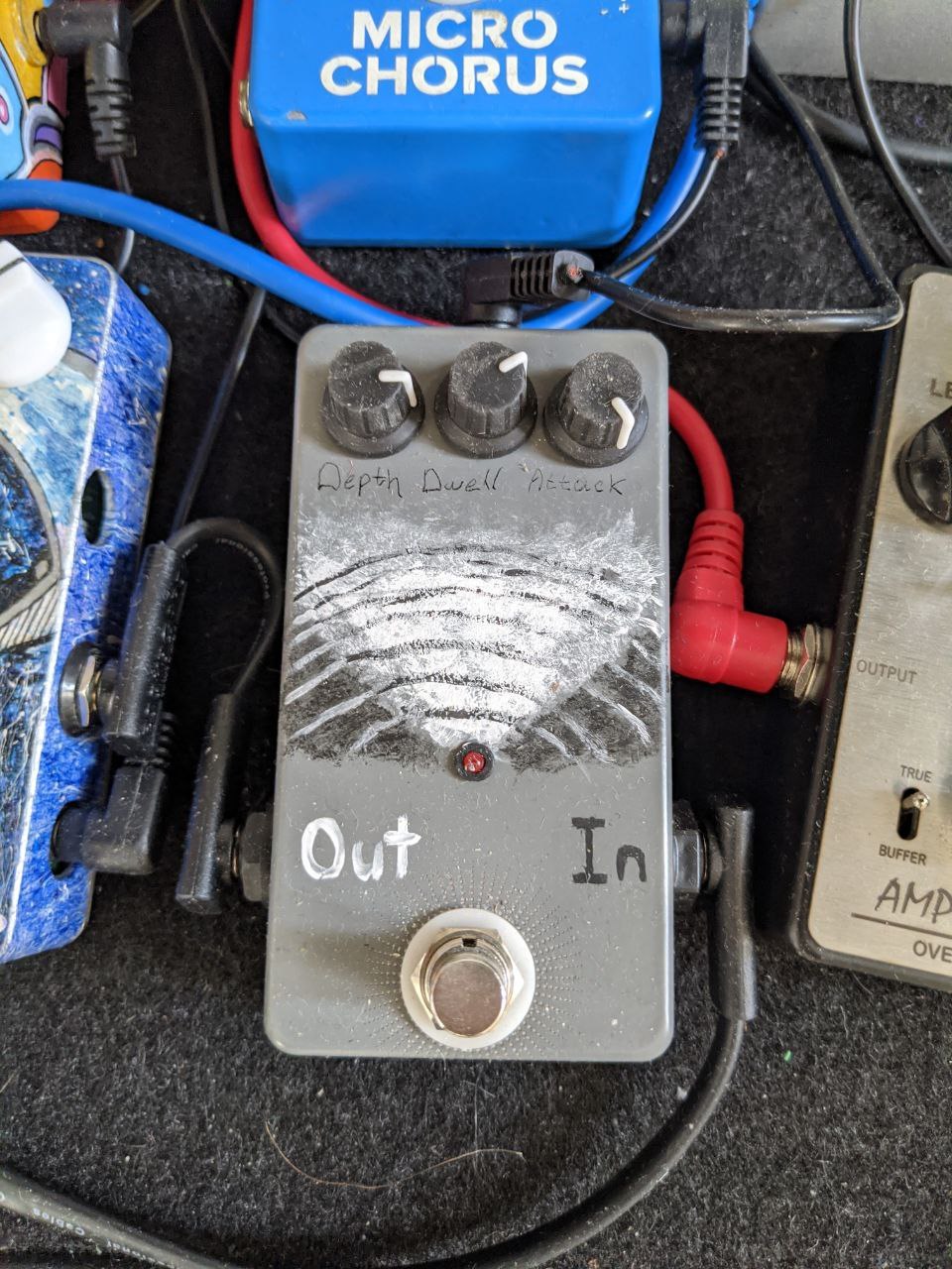 Homemade reverb. Replica Ghost Echo EarthQuaker Devices - My, Guitar pedal, With your own hands, Video, Longpost