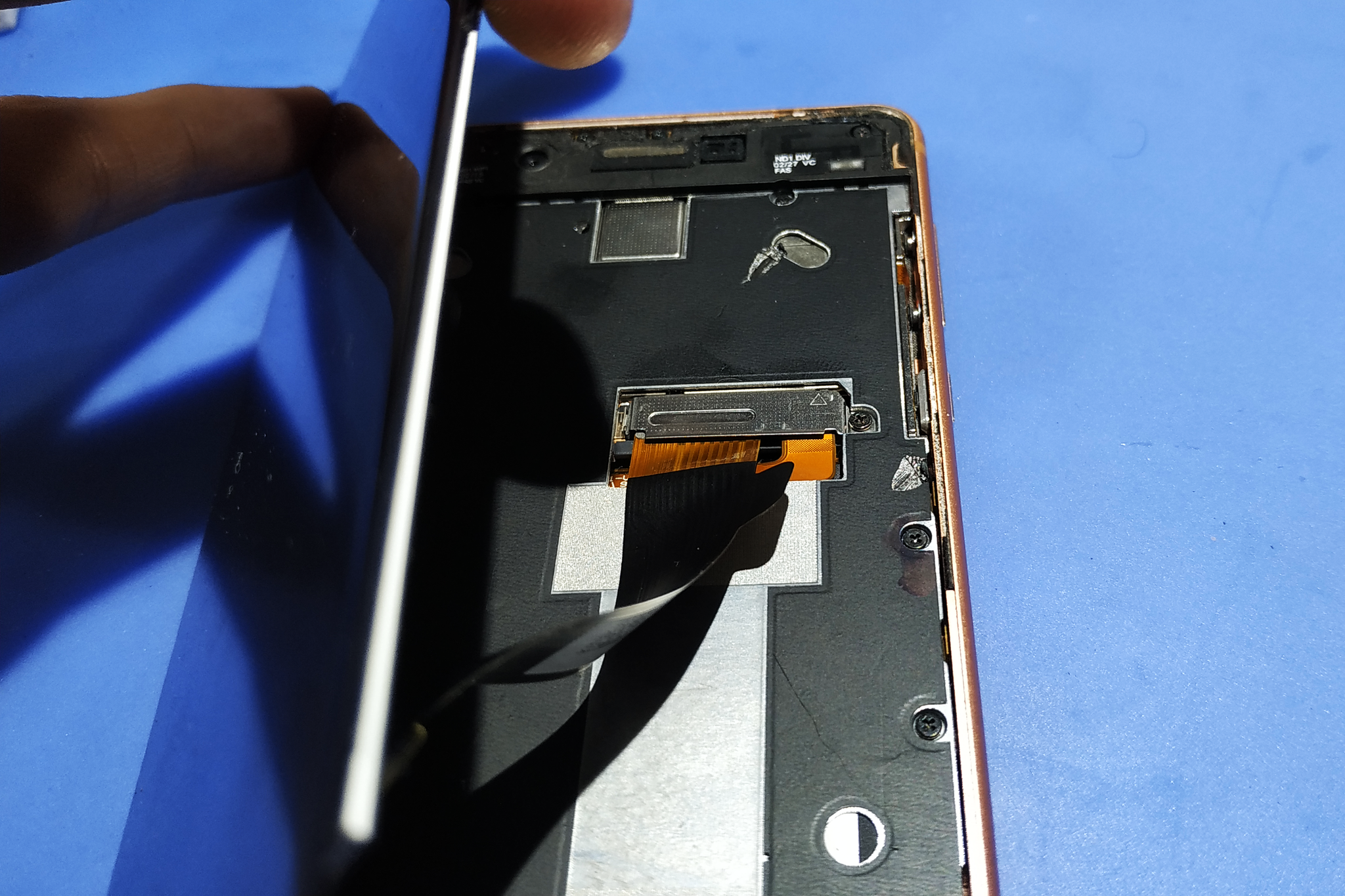 Replacing the power connector on Nokia 5 TA-1053 (and similar) - My, Repair, Smartphone, Nokia 5, Connector, Ремонт телефона, Soldering, USB, Longpost