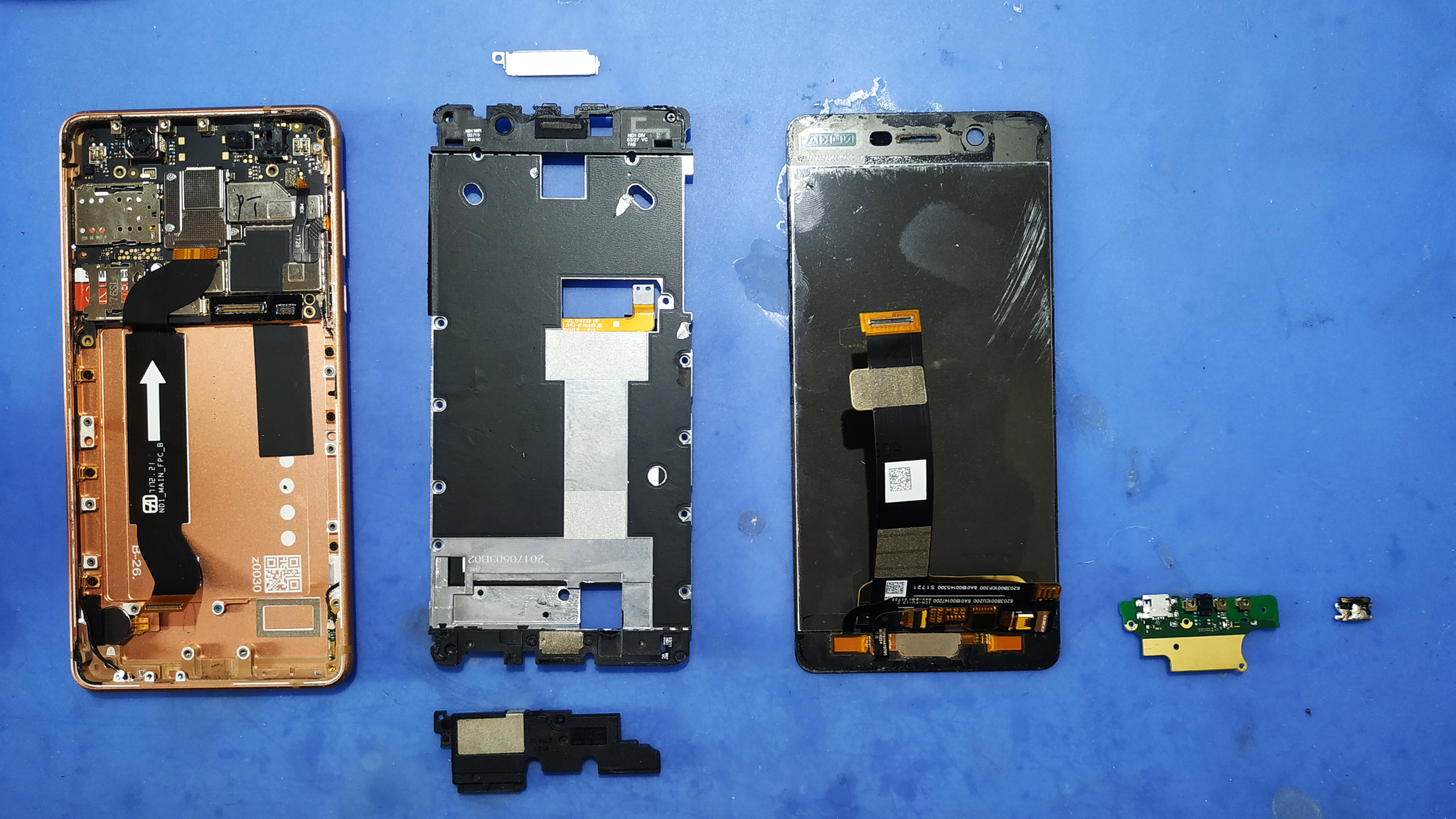 Replacing the power connector on Nokia 5 TA-1053 (and similar) - My, Repair, Smartphone, Nokia 5, Connector, Ремонт телефона, Soldering, USB, Longpost