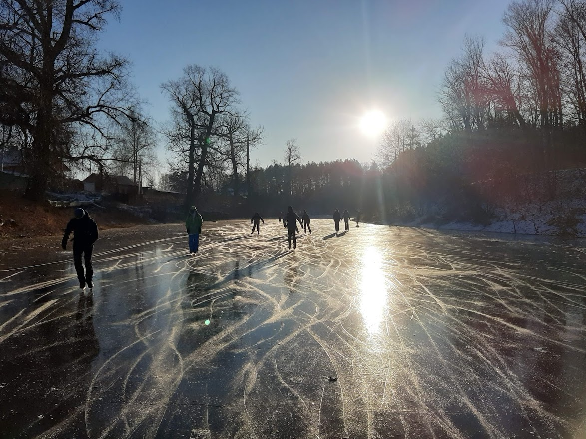 Along the channels on skates - My, Samara, Skates, Longpost