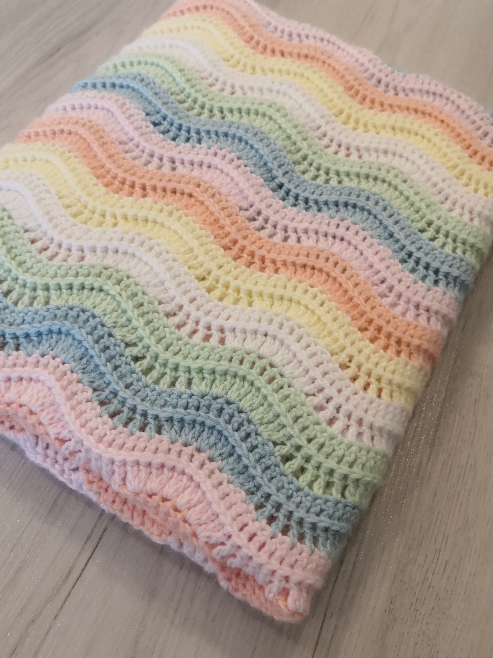 Children's blanket - My, Knitting, Crochet, Needlework without process, Longpost