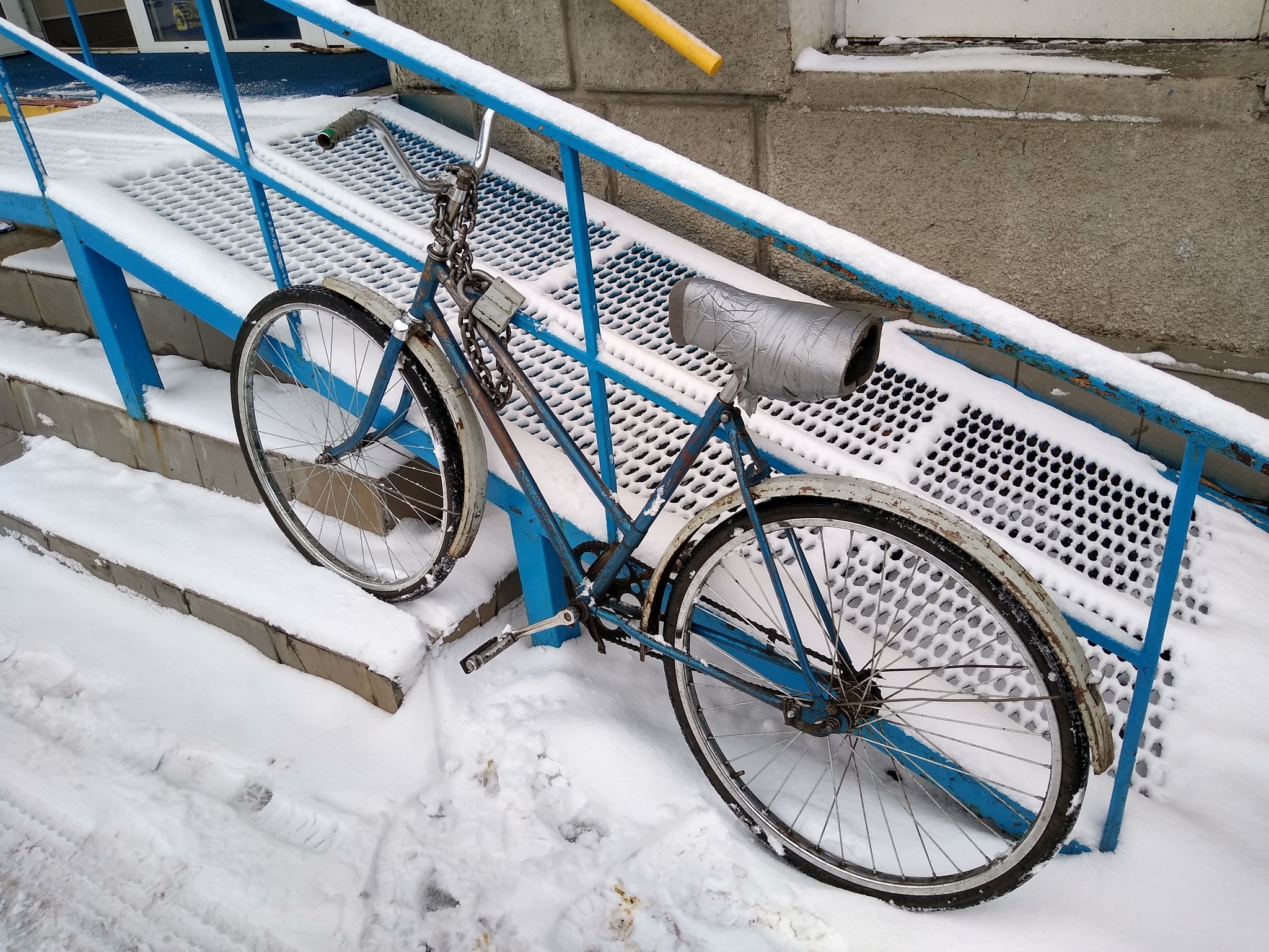 Moscow cyclists are tough - My, A bike, Moscow, Winter, The winter is coming, Longpost